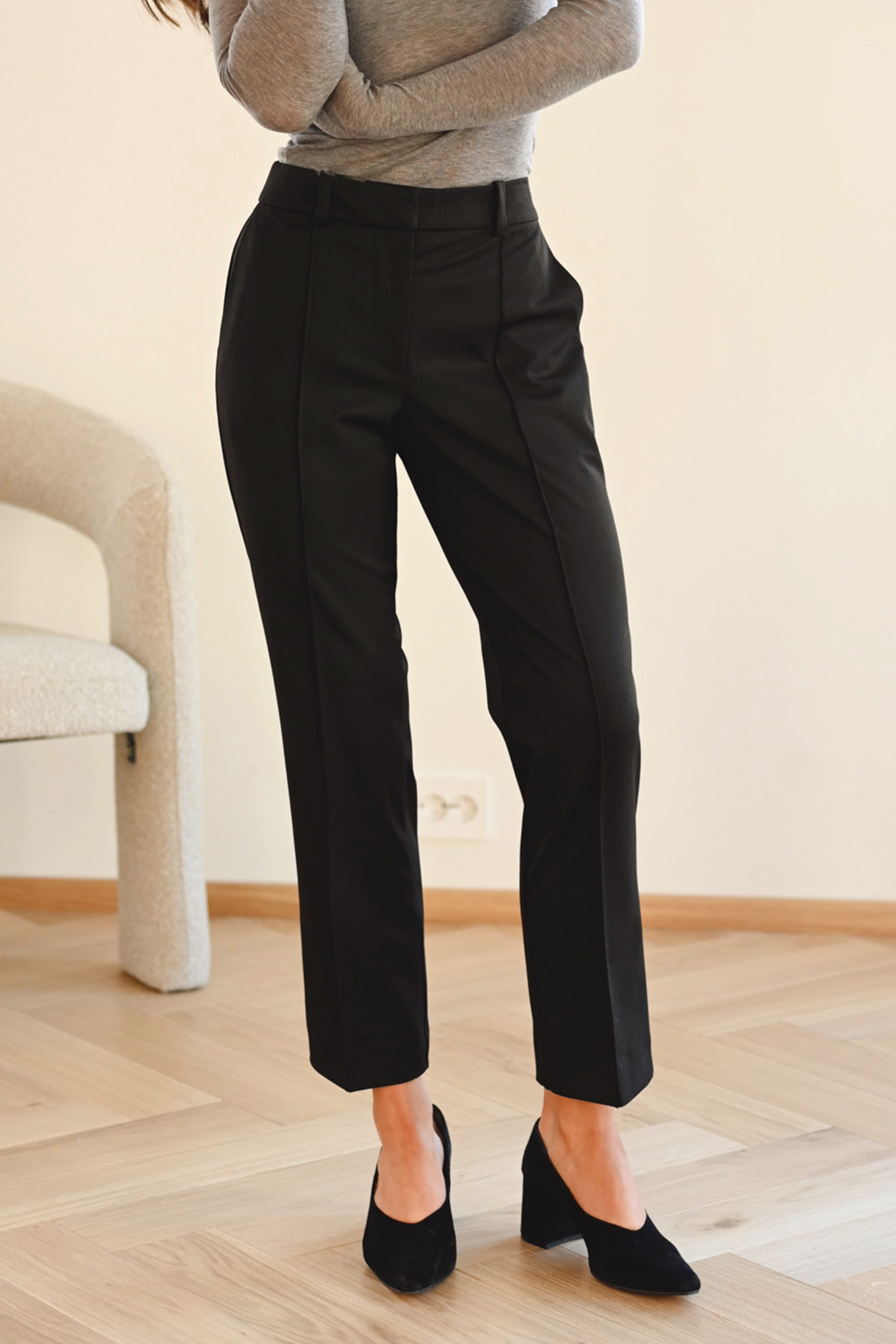 Saloxa Trouser 15496, Black - Bilde 4