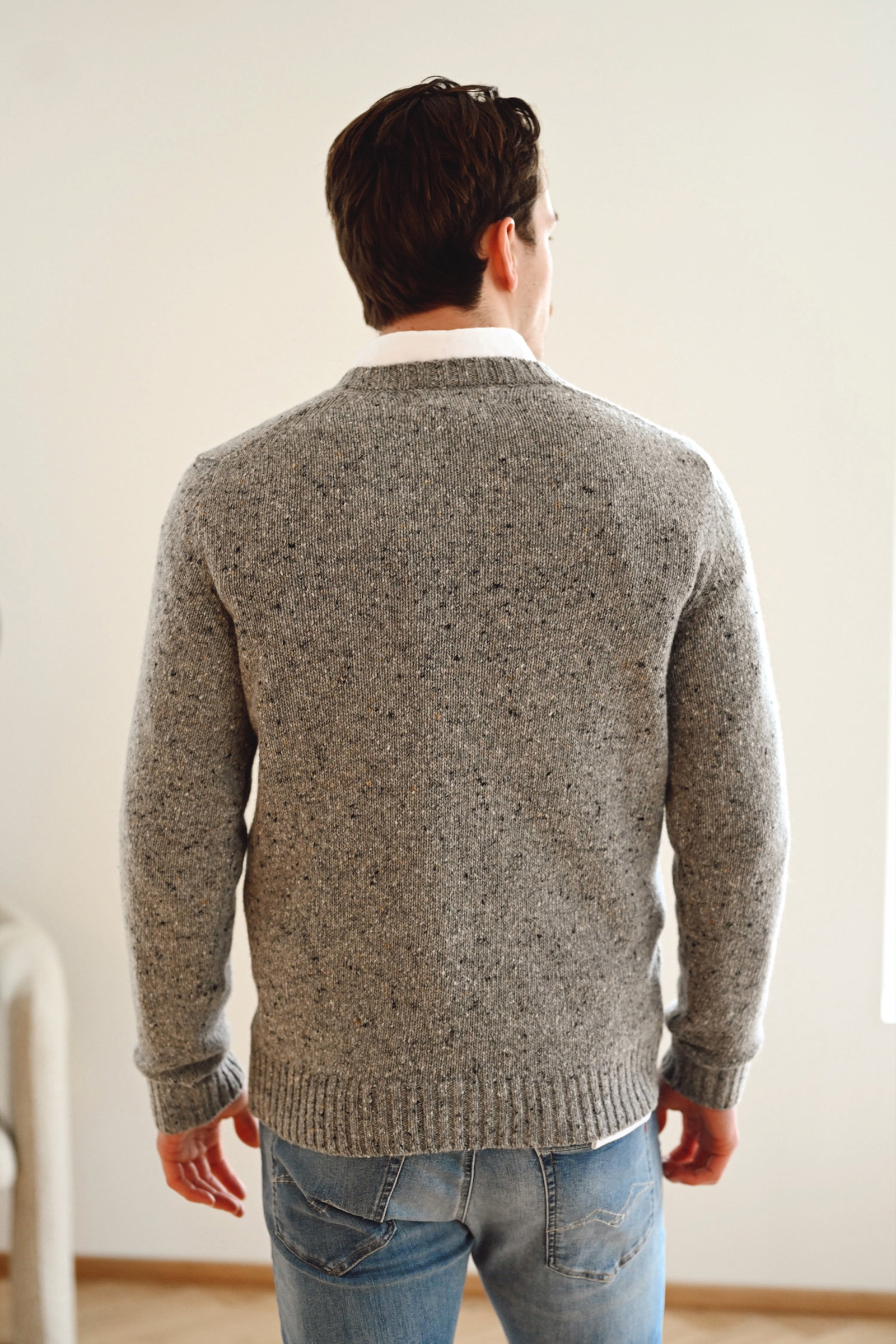Sanataniel Sweater 15724, Grey Melange - Bilde 4