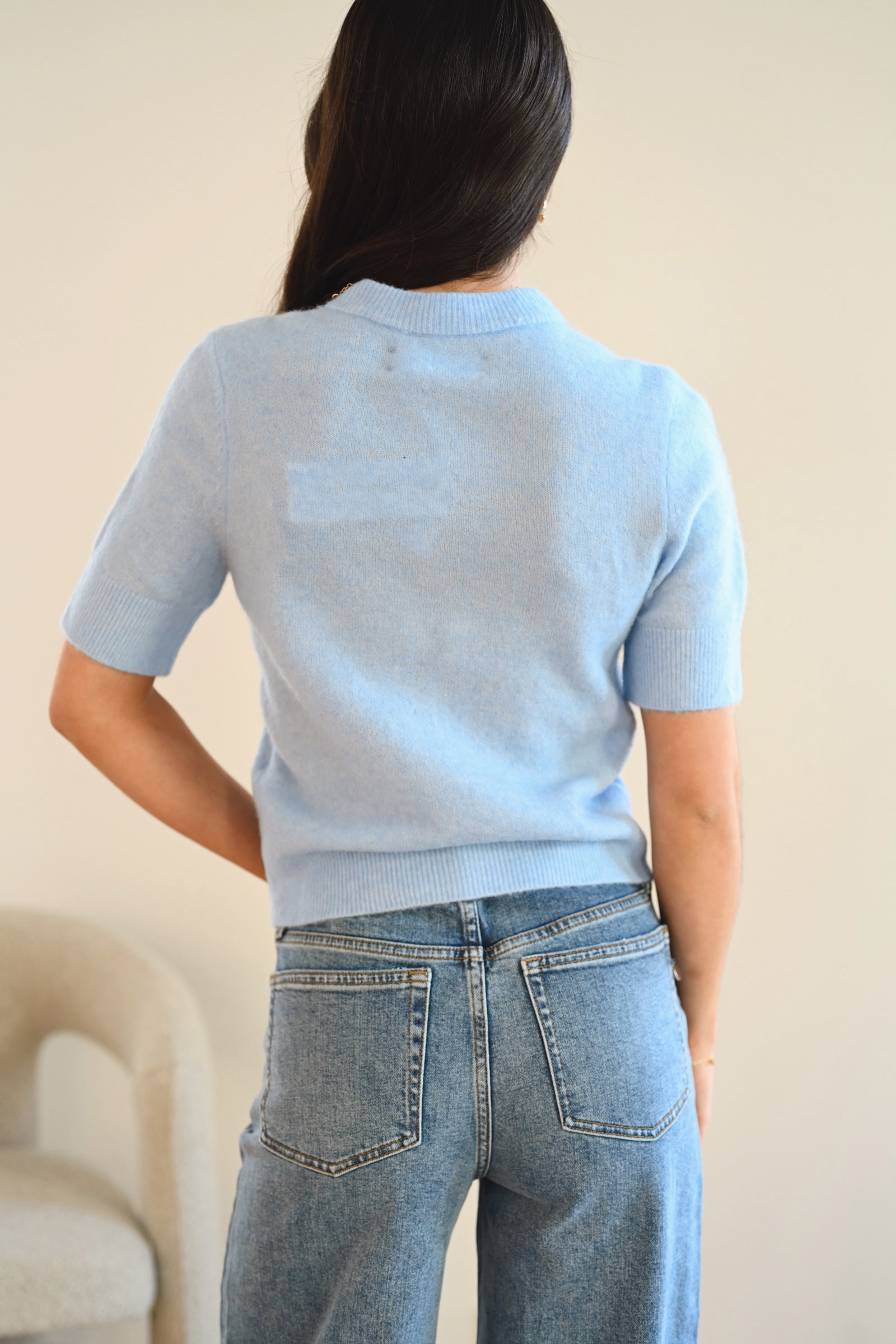 Sanoura SS Cardigan 7355, Della Robbia Blue - Bilde 7