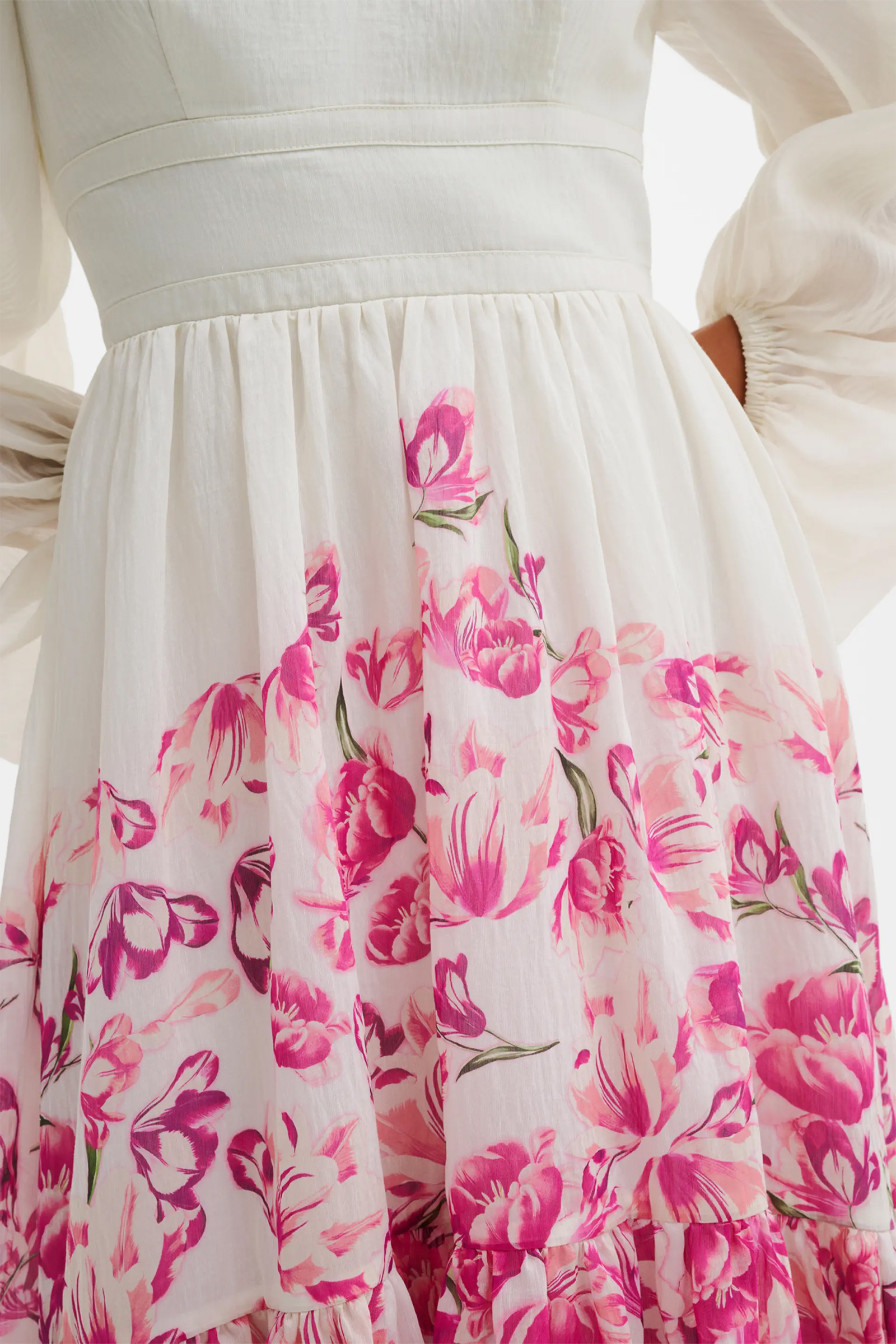 Sasia Midi Dress, Tulip Pink - Bilde 2