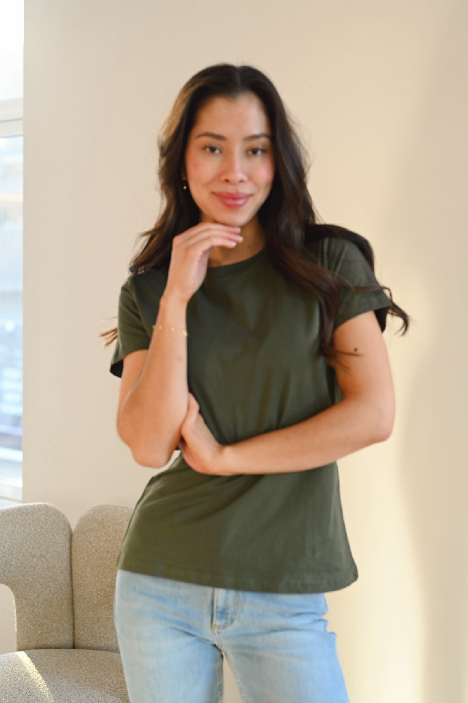 Solly Tee Solid 205, Deep Dephts