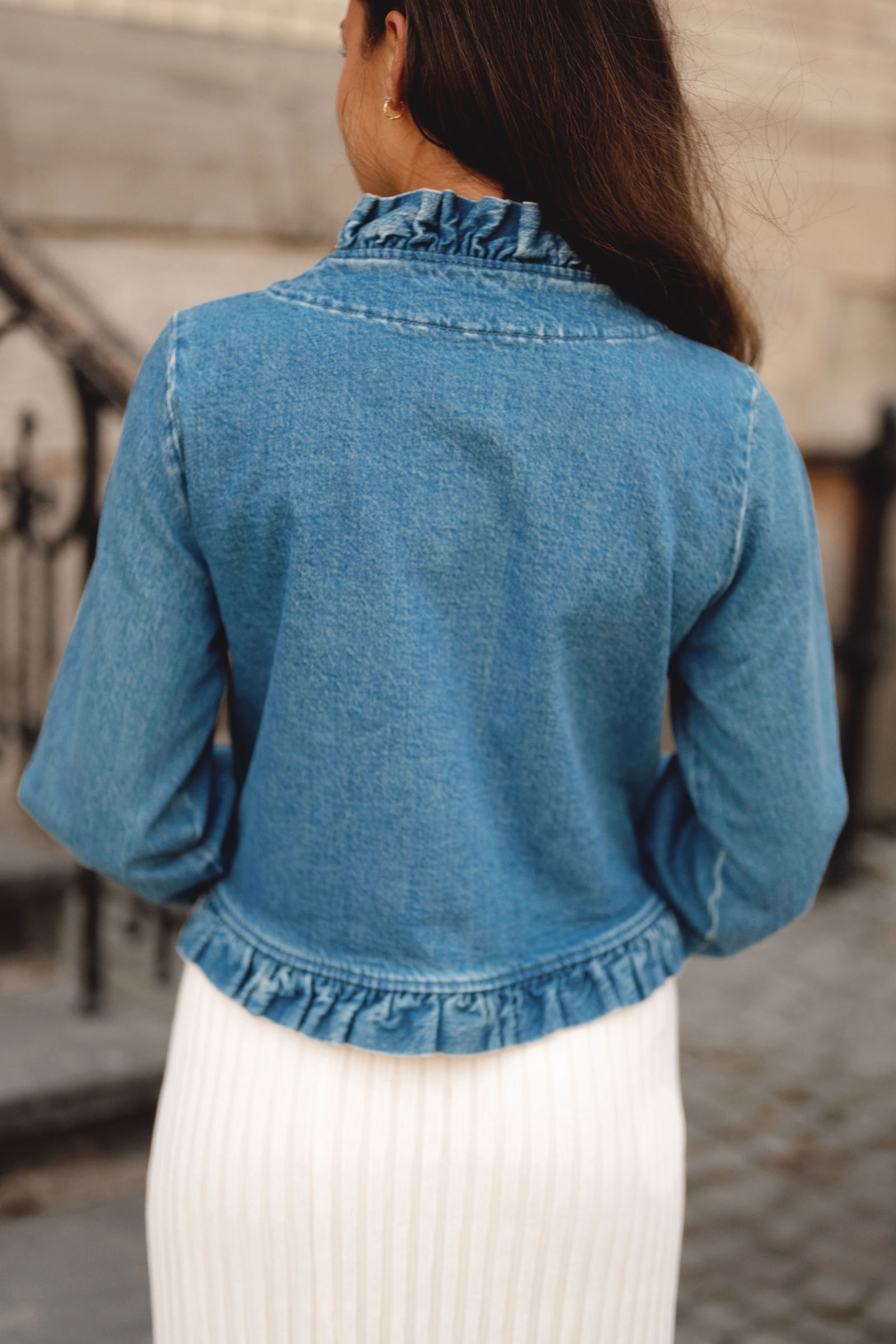 Betty Denim Jacket, Denim - Bilde 6