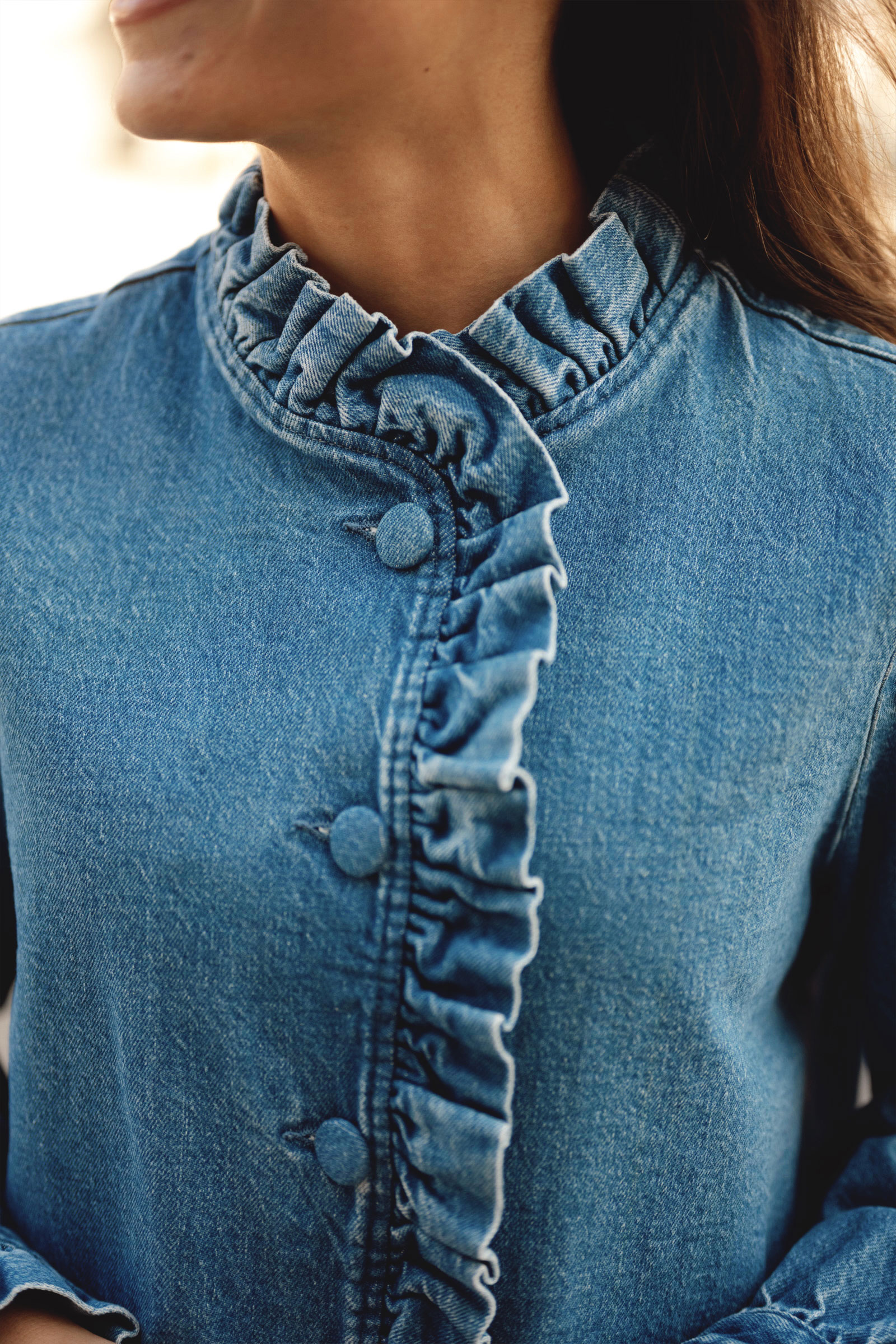 Betty Denim Jacket, Denim - Bilde 4