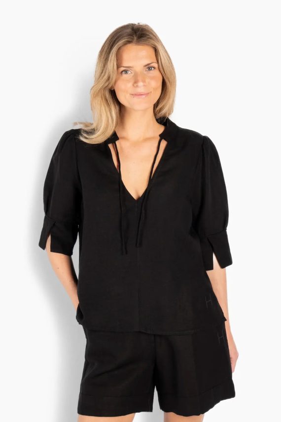 Tilli Blouse, Jet Black