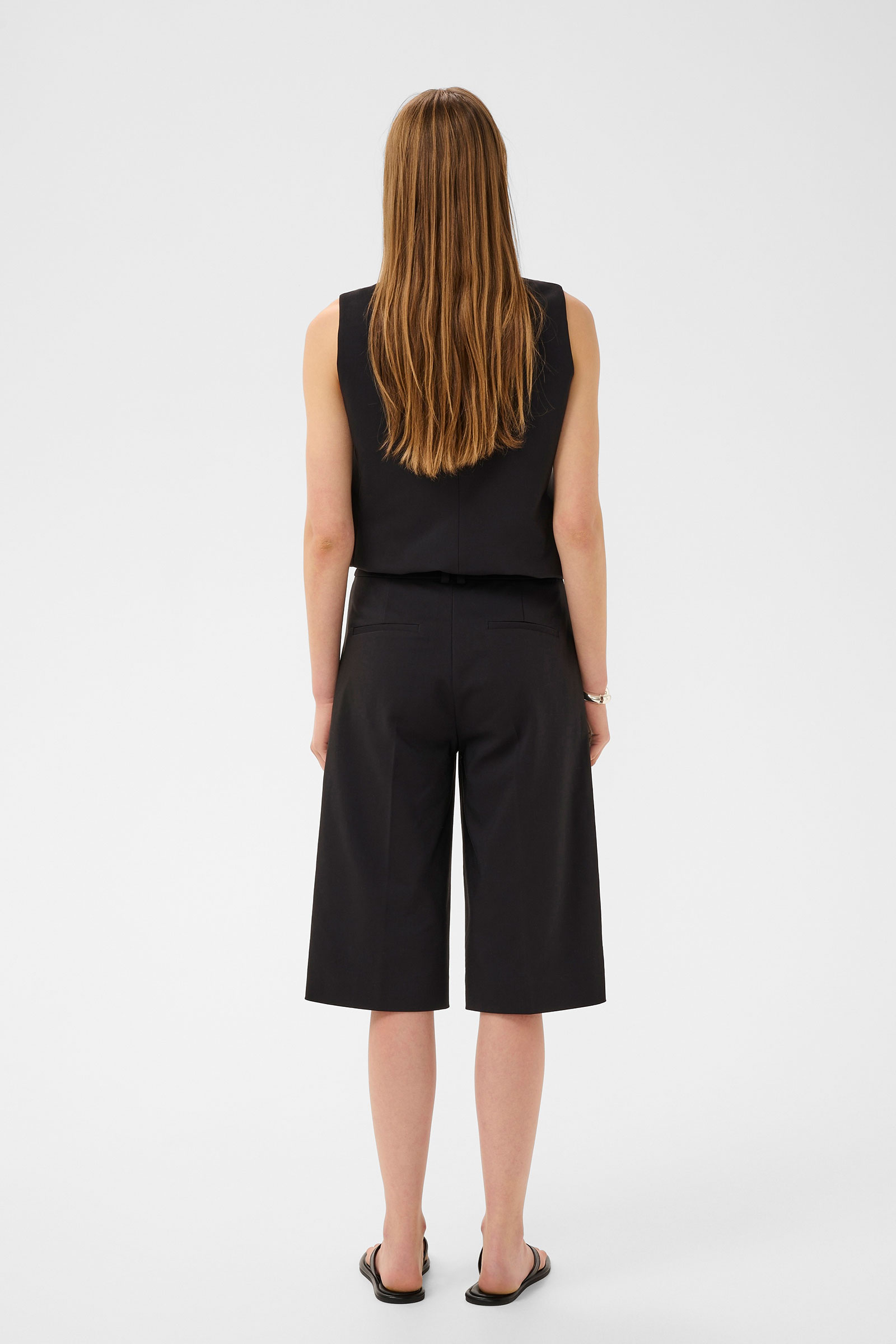 ZellaIW Longline Shorts, Black - Bilde 3