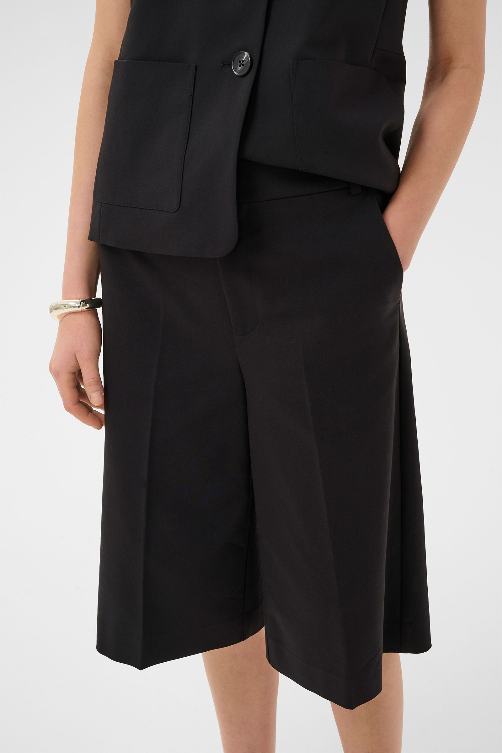 ZellaIW Longline Shorts, Black - Bilde 4