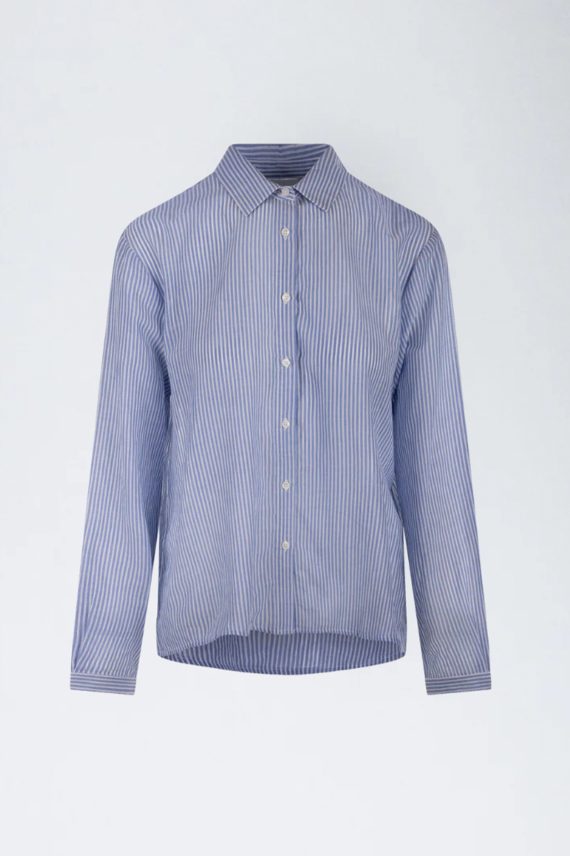Aja Shirt, Blue Stripes