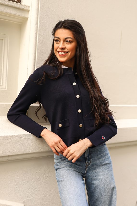 Aria Cardigan, Navy