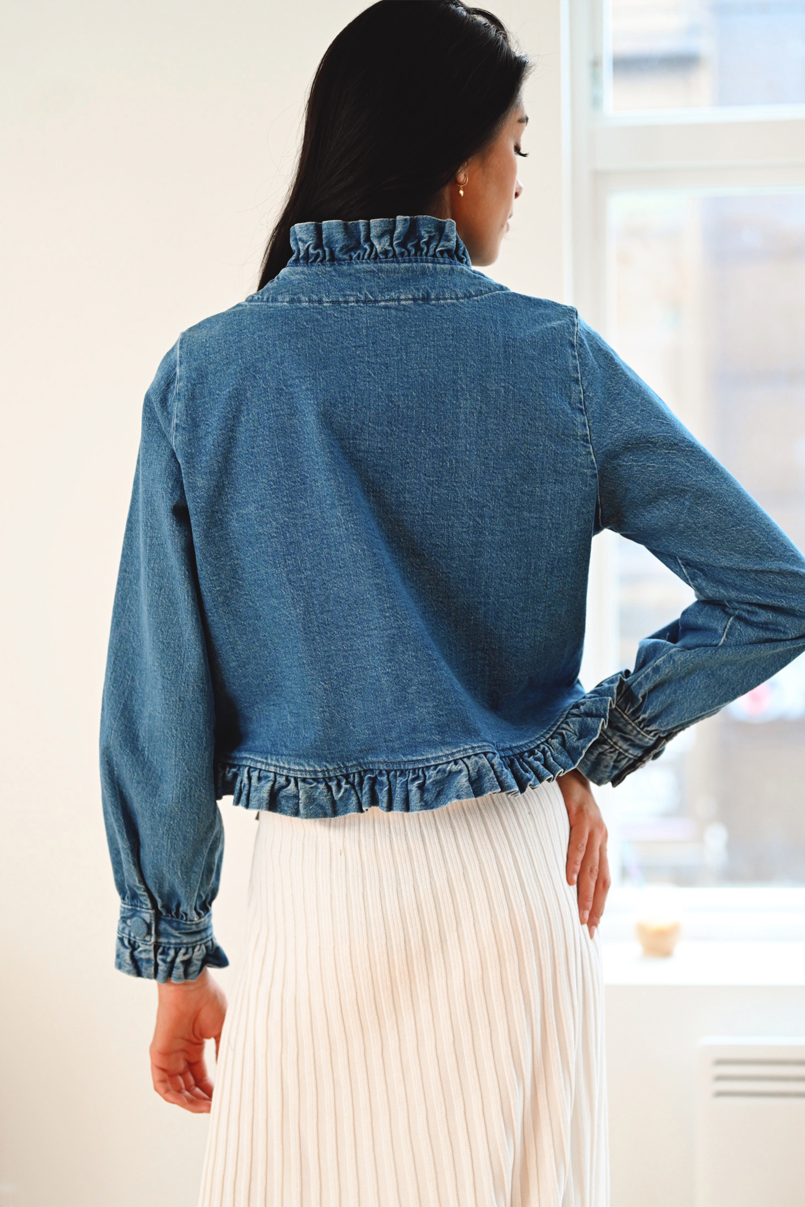 Betty Denim Jacket, Denim - Bilde 13