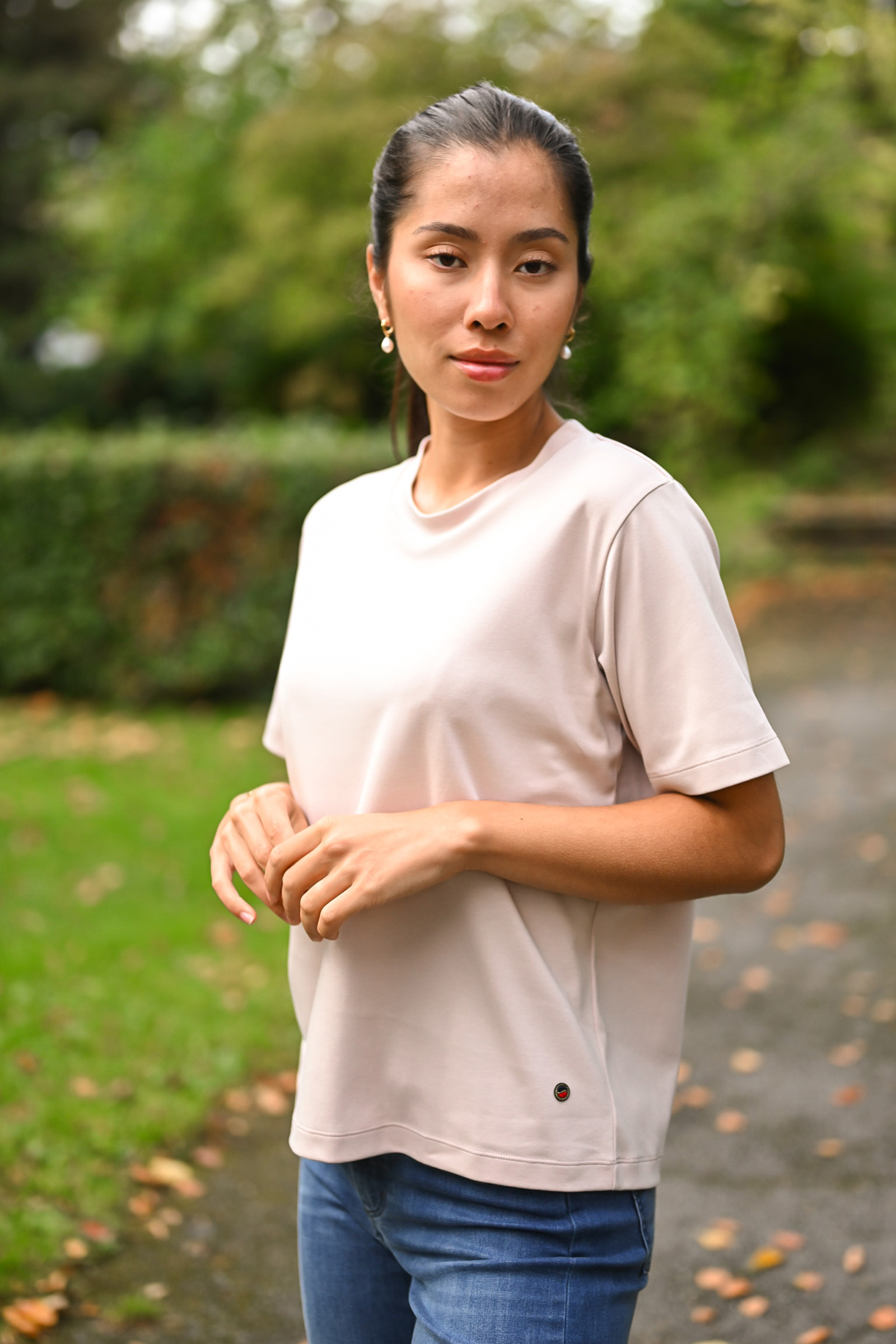 Tessa Lux T-Shirt, Light Rose - Bilde 2