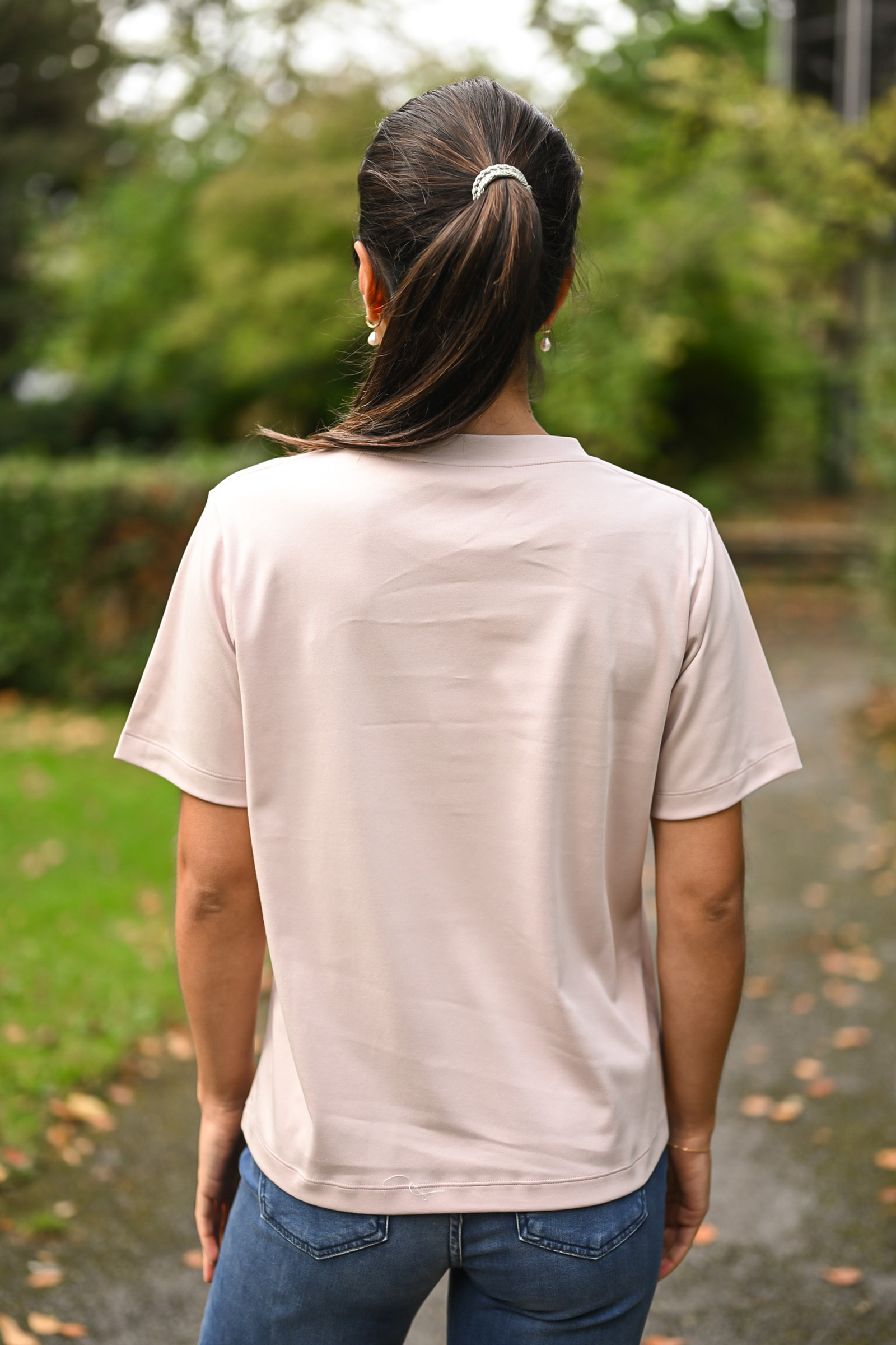 Tessa Lux T-Shirt, Light Rose - Bilde 4