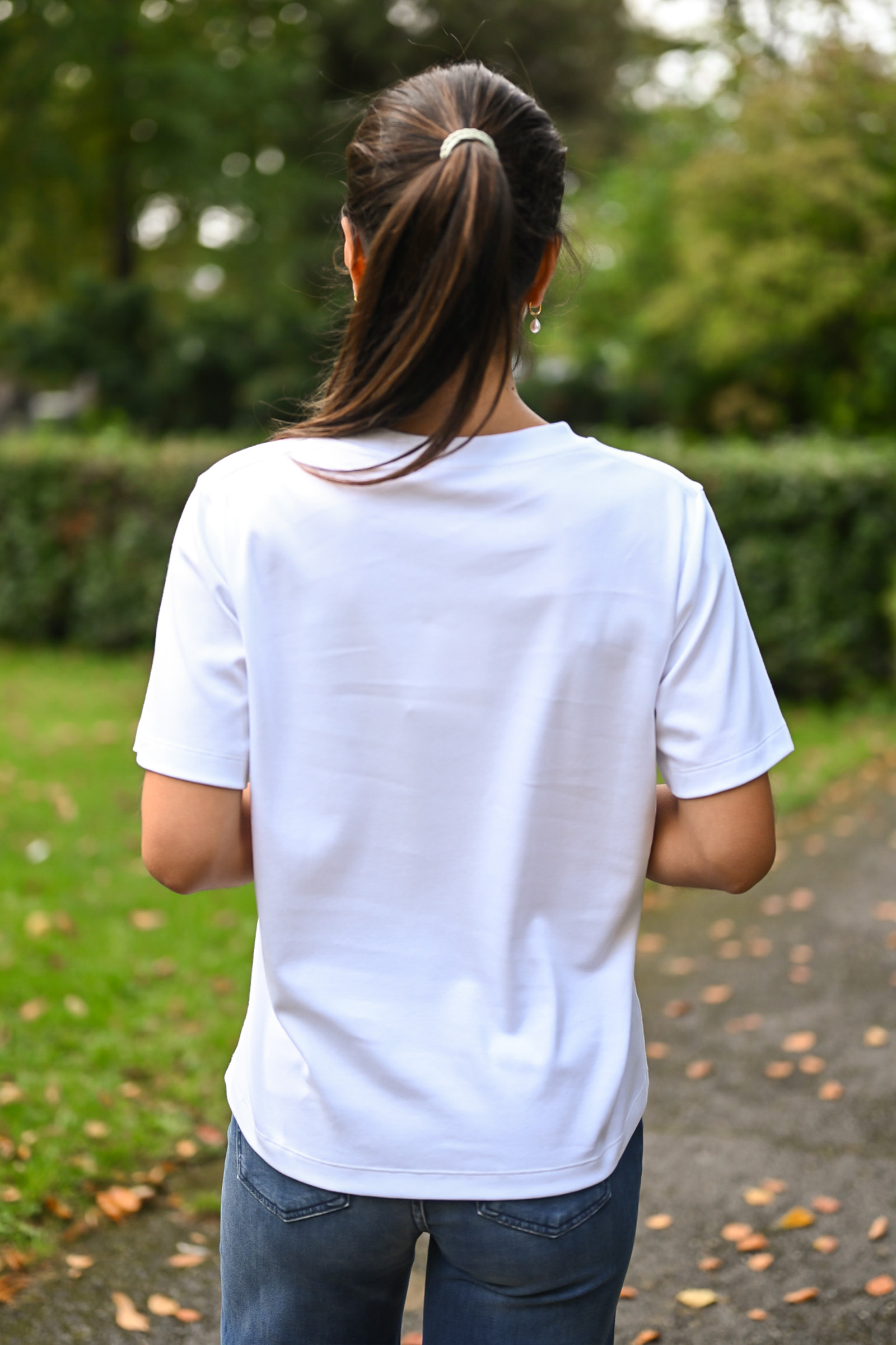 Tessa Lux T-Shirt, White - Bilde 4