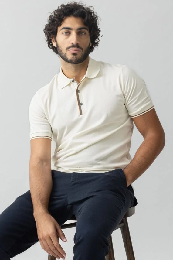 MMG Harvey Polo T-Shirt, White