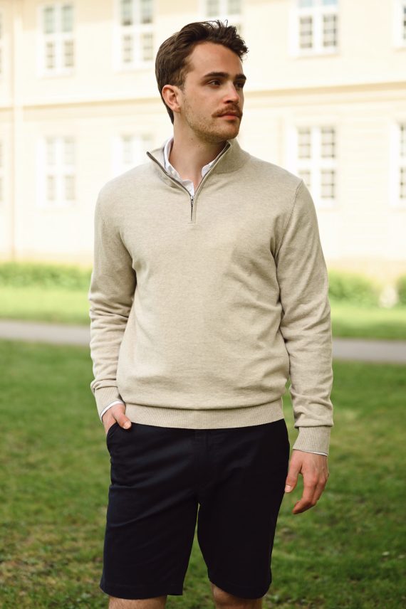 Lacazette 1/2 Zip, Khaki