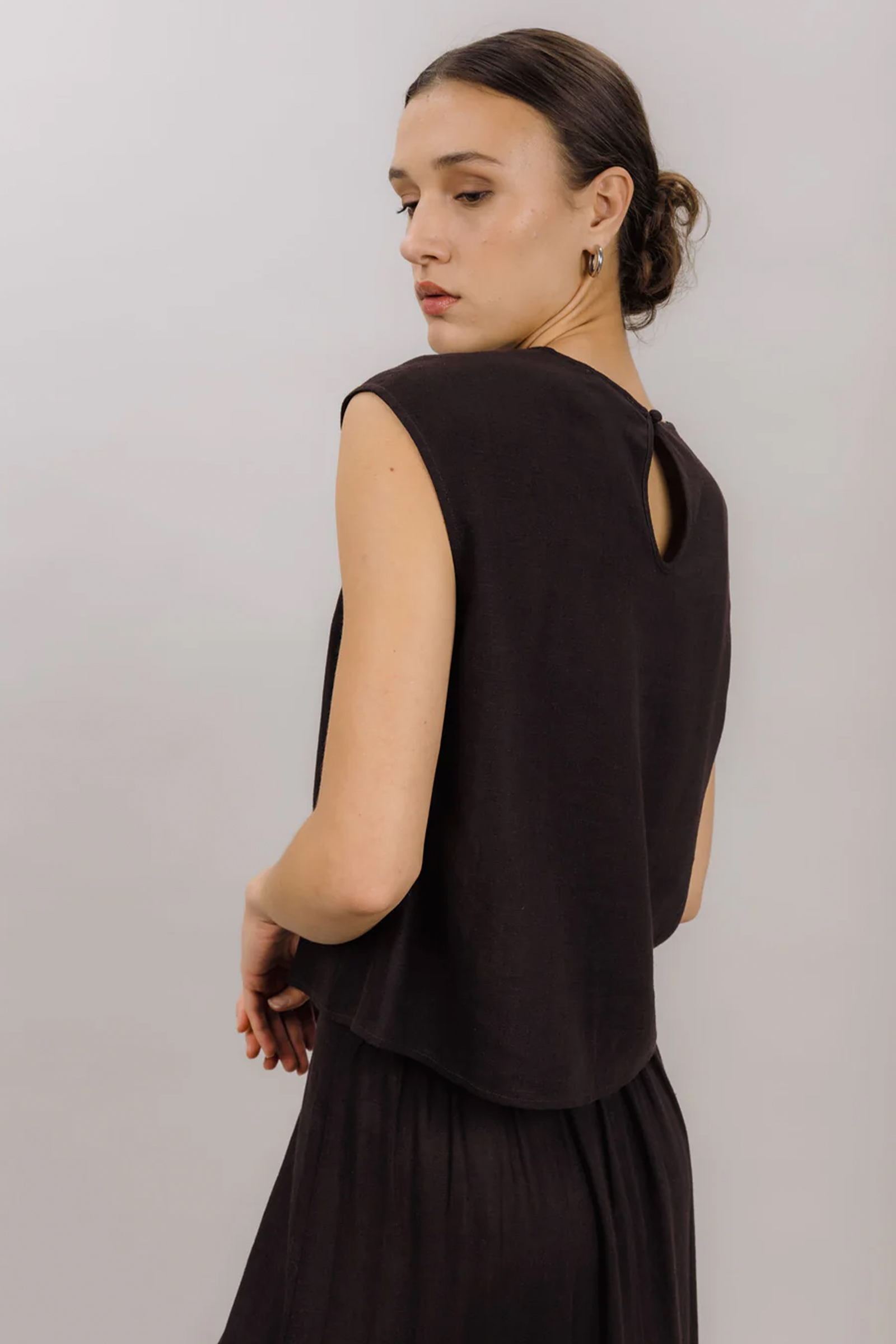 Lina Top, Espresso - Bilde 3