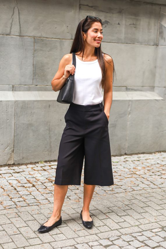 ZellaIW Longline Shorts, Black