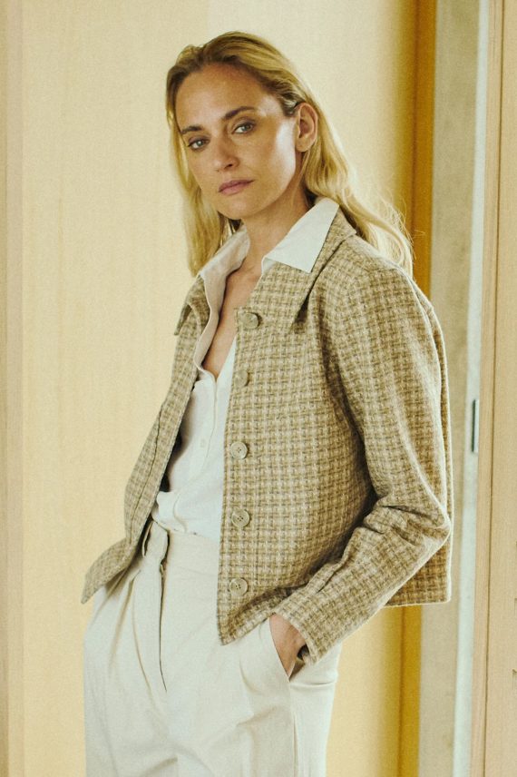 Peyton Jacket, Warm Beige