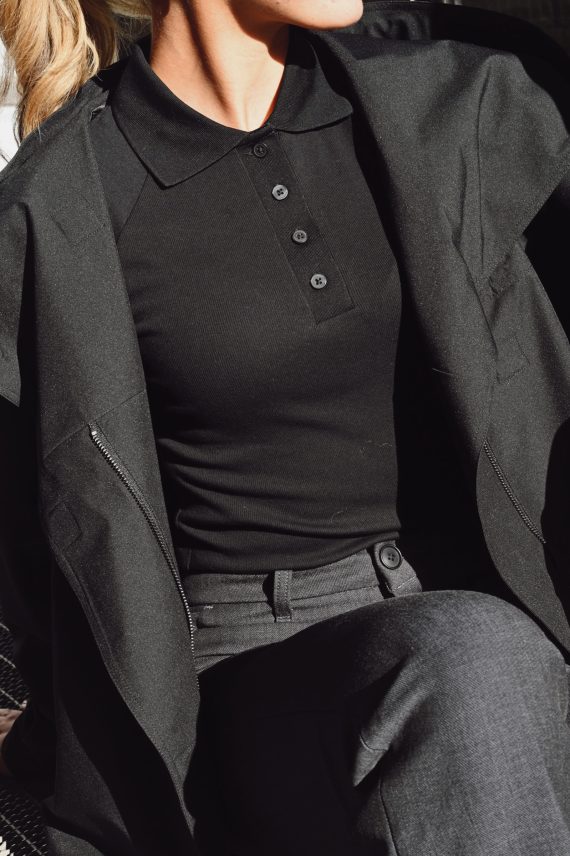 Saalexo SS Polo, Black