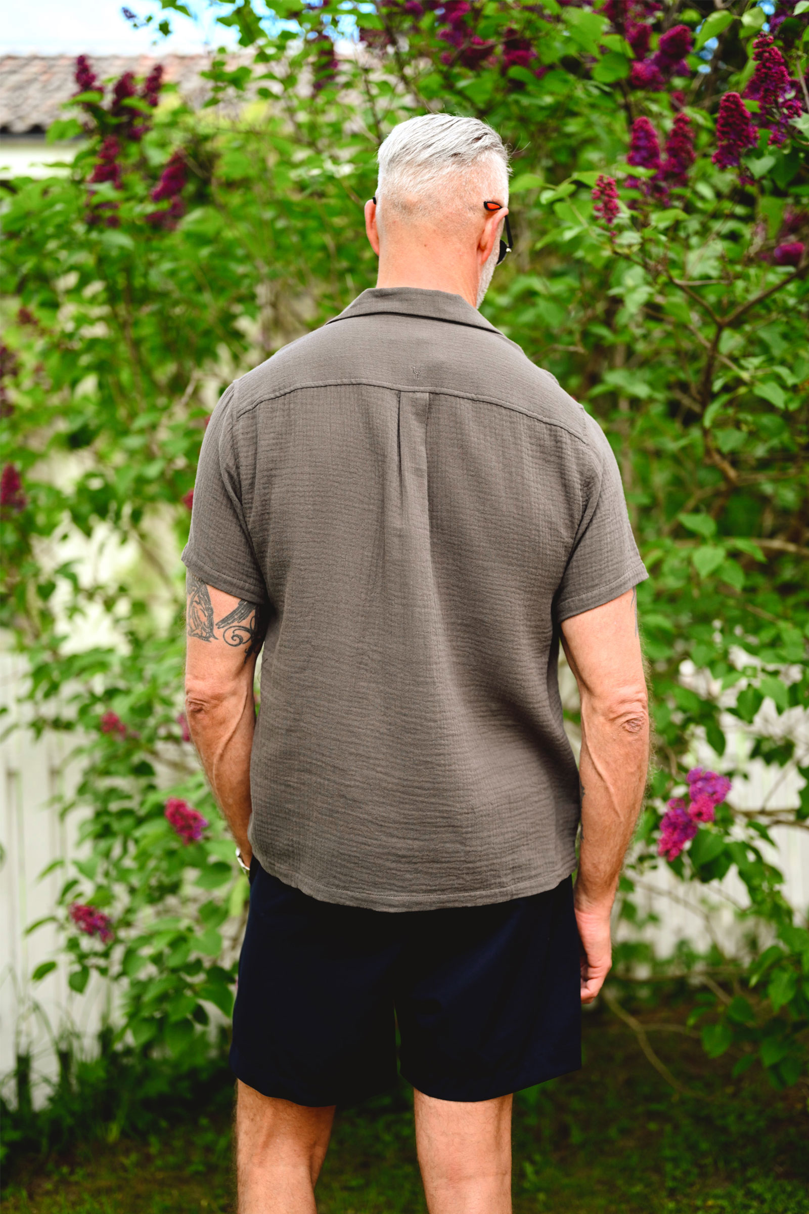 Giorgio SS Shirt, After Dark - Bilde 4