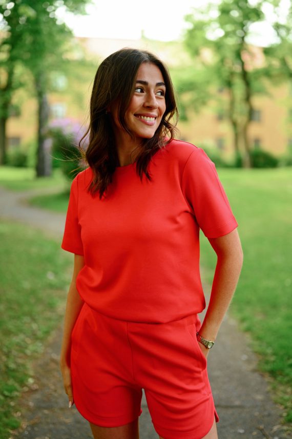VincentIW Karmen T-Shirt, Poppy Red