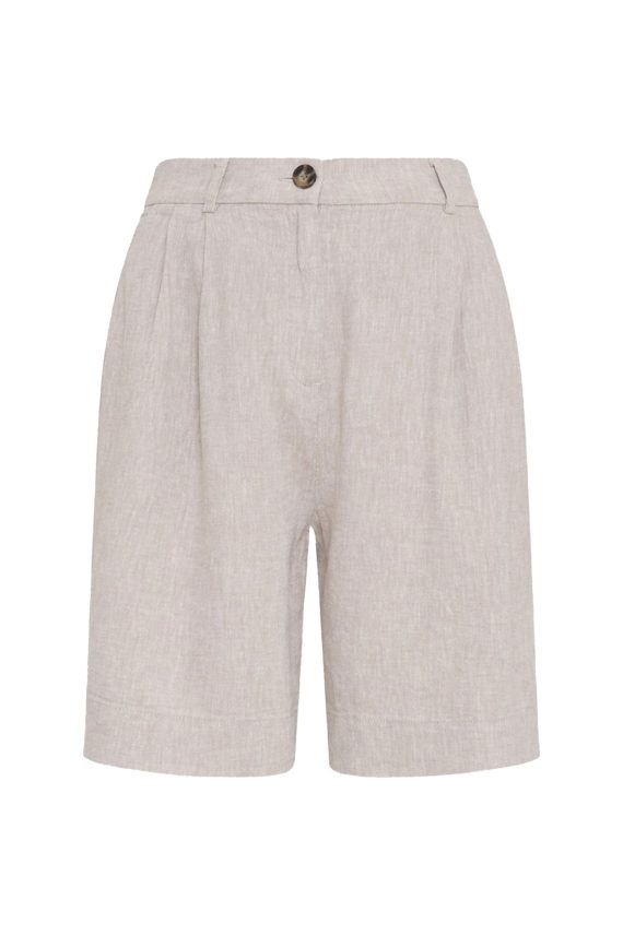 Viana Ginia HW Shorts, Sand Melange