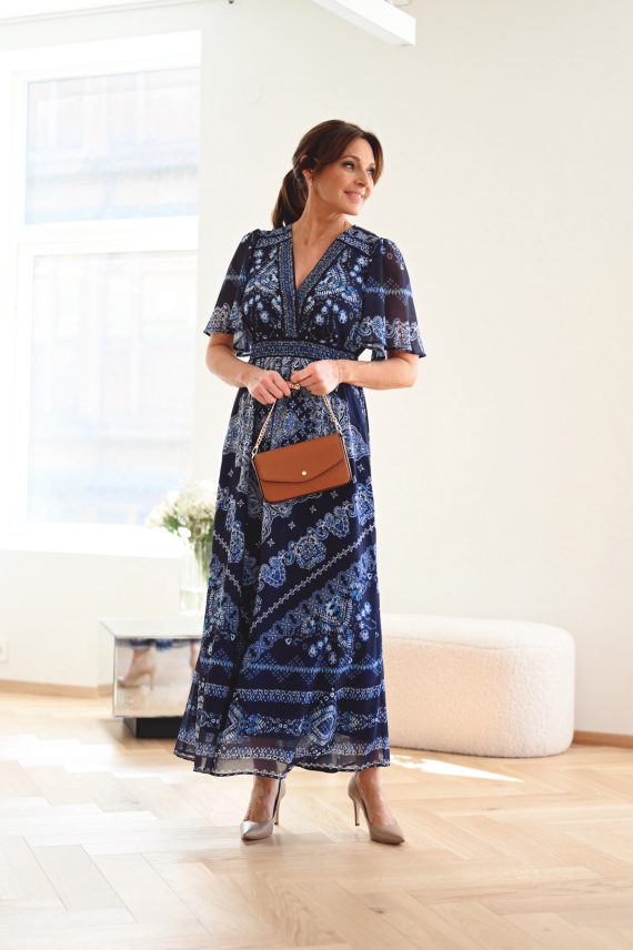 Alitzel Dress, Navy