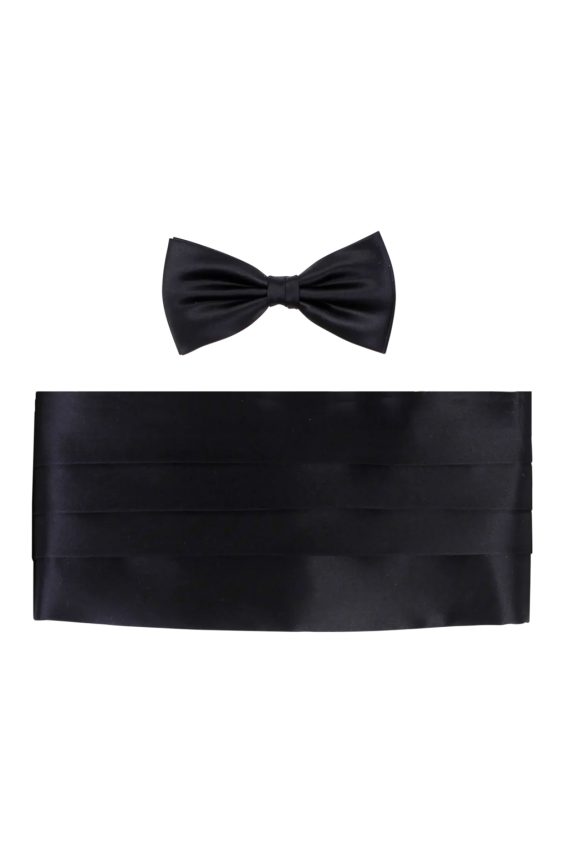 Cummerbund & Bow Tie Set, Black