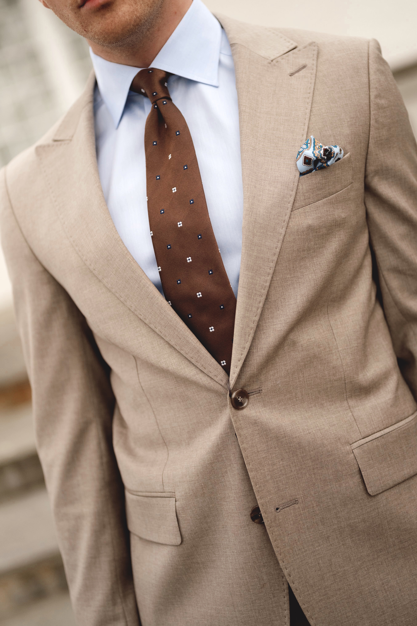 Classic Tie, Brown - Bilde 2