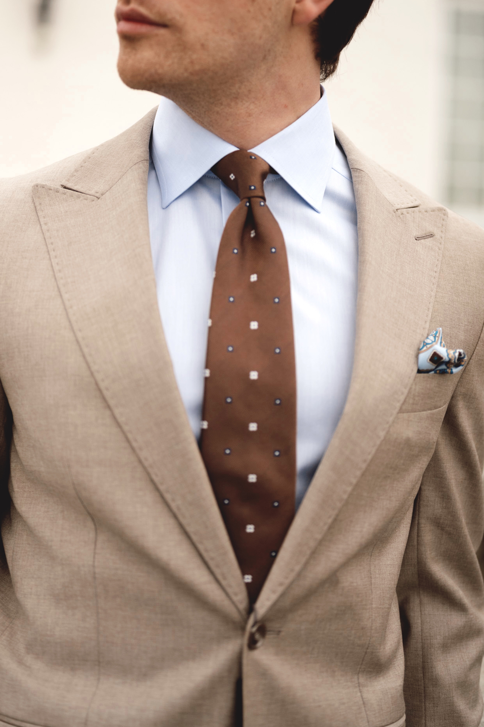 Classic Tie, Brown - Bilde 4