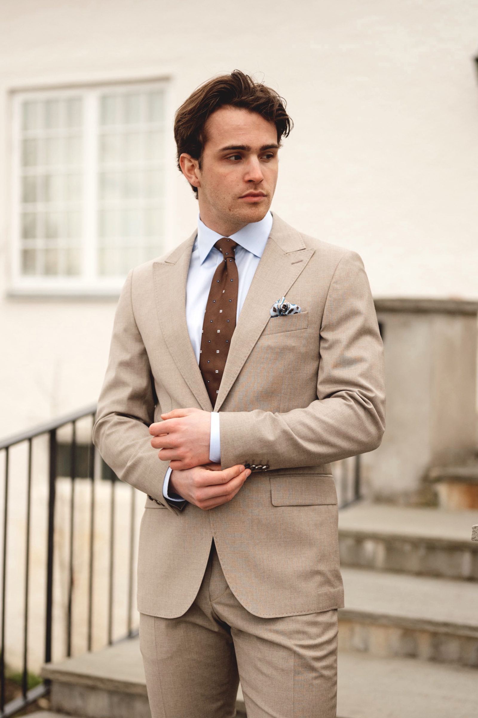 Classic Tie, Brown - Bilde 3