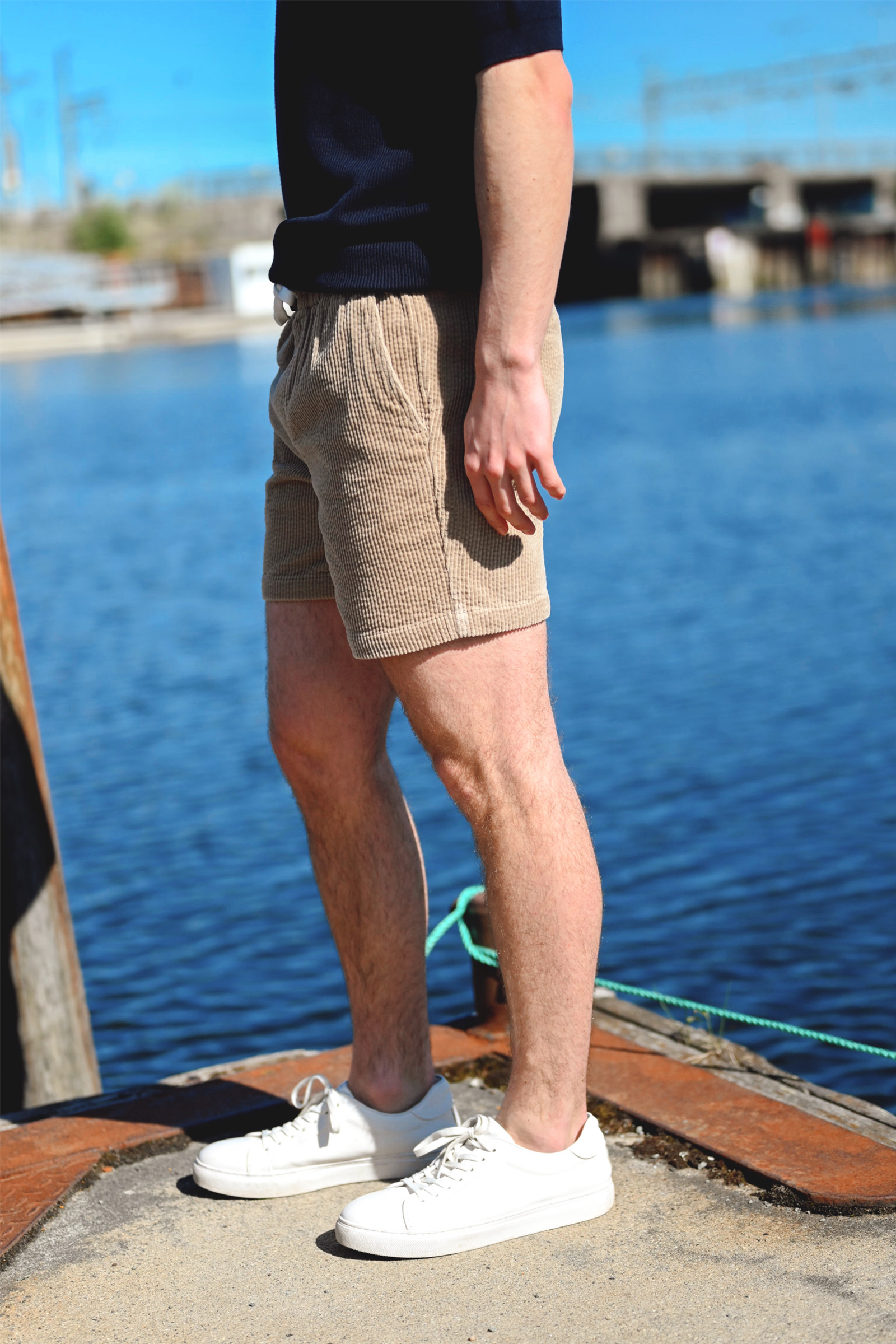 Warren Shorts, Beige - Bilde 2