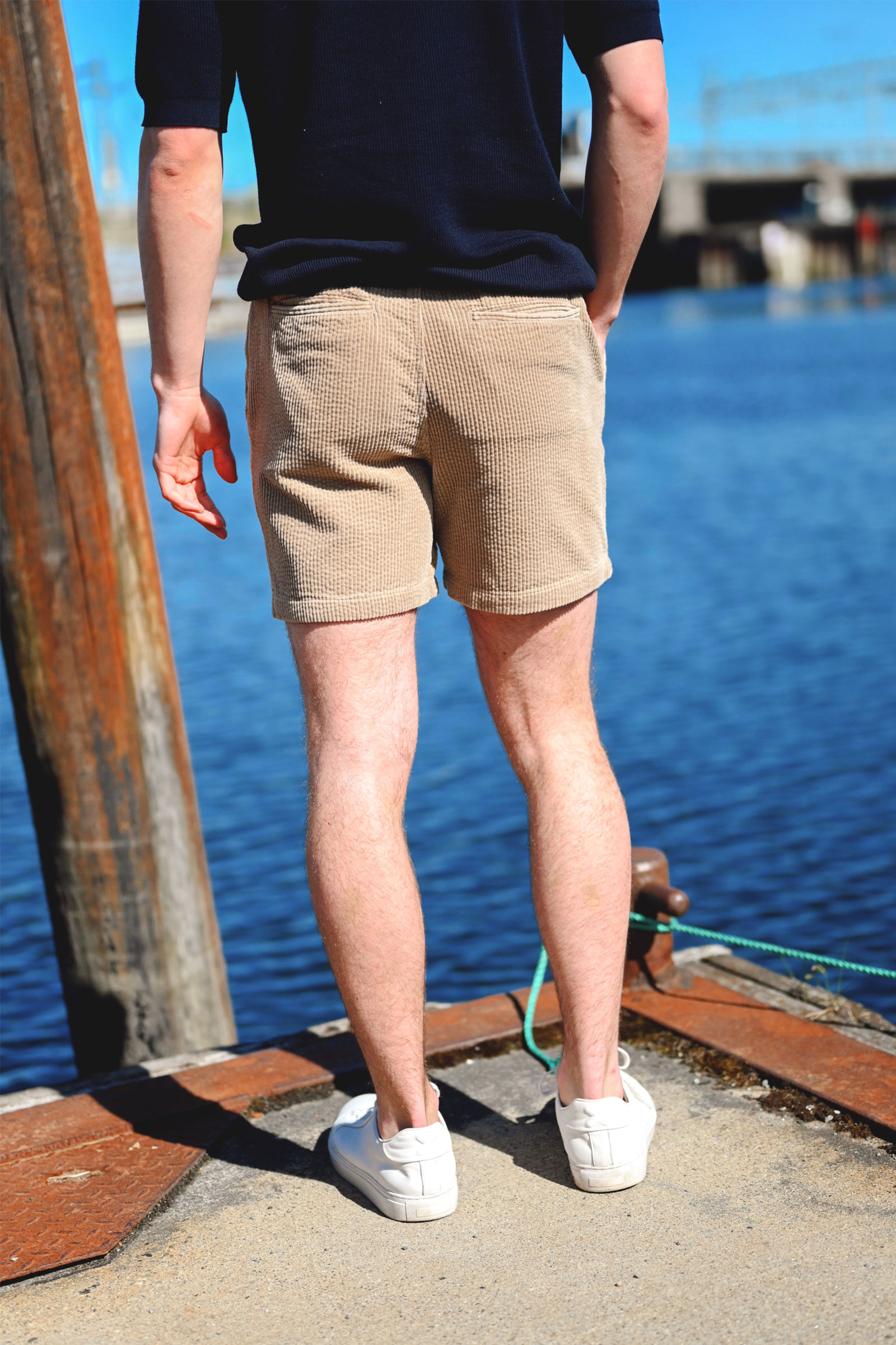 Warren Shorts, Beige - Bilde 4