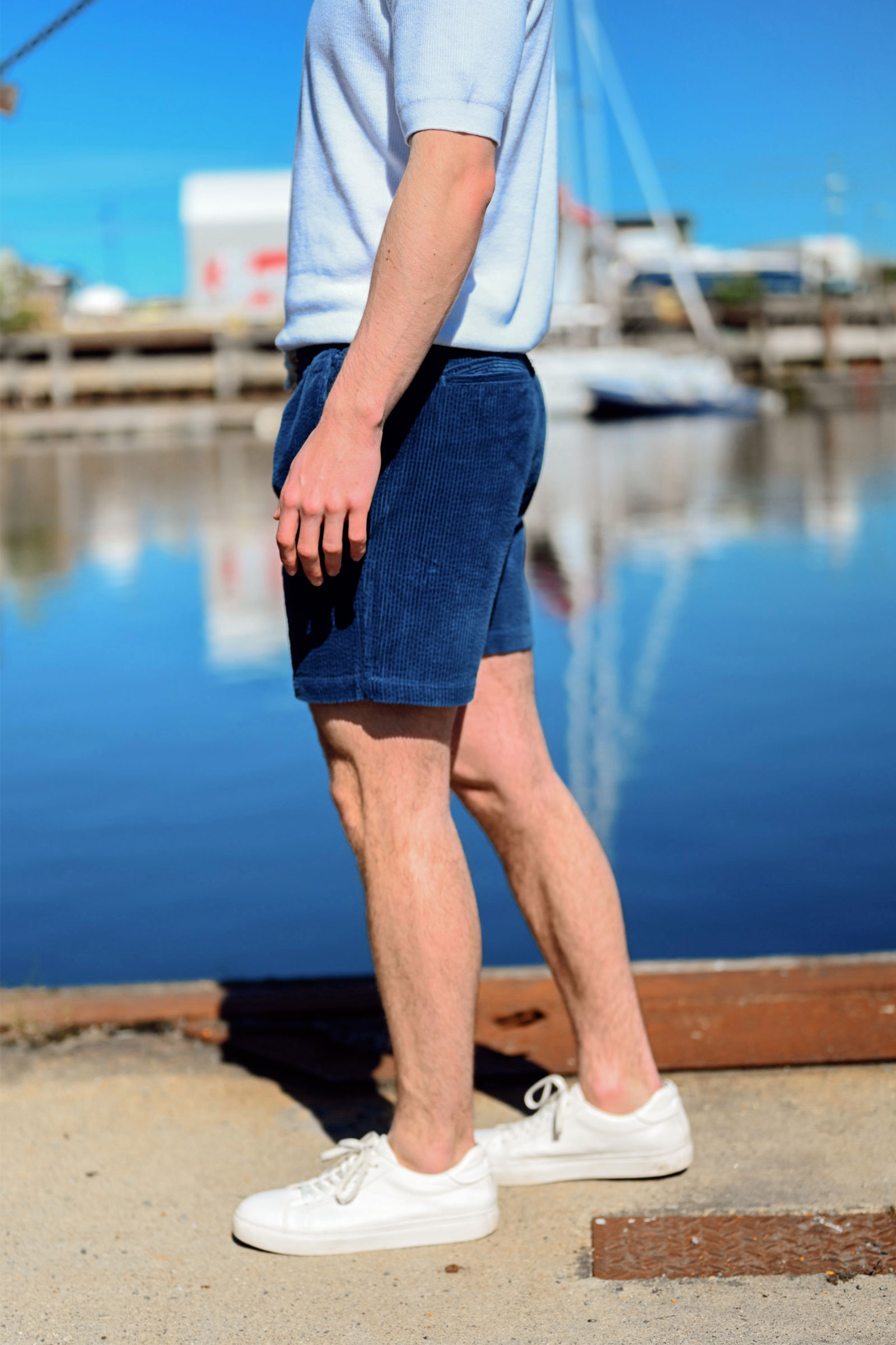 Warren Shorts, Blå
