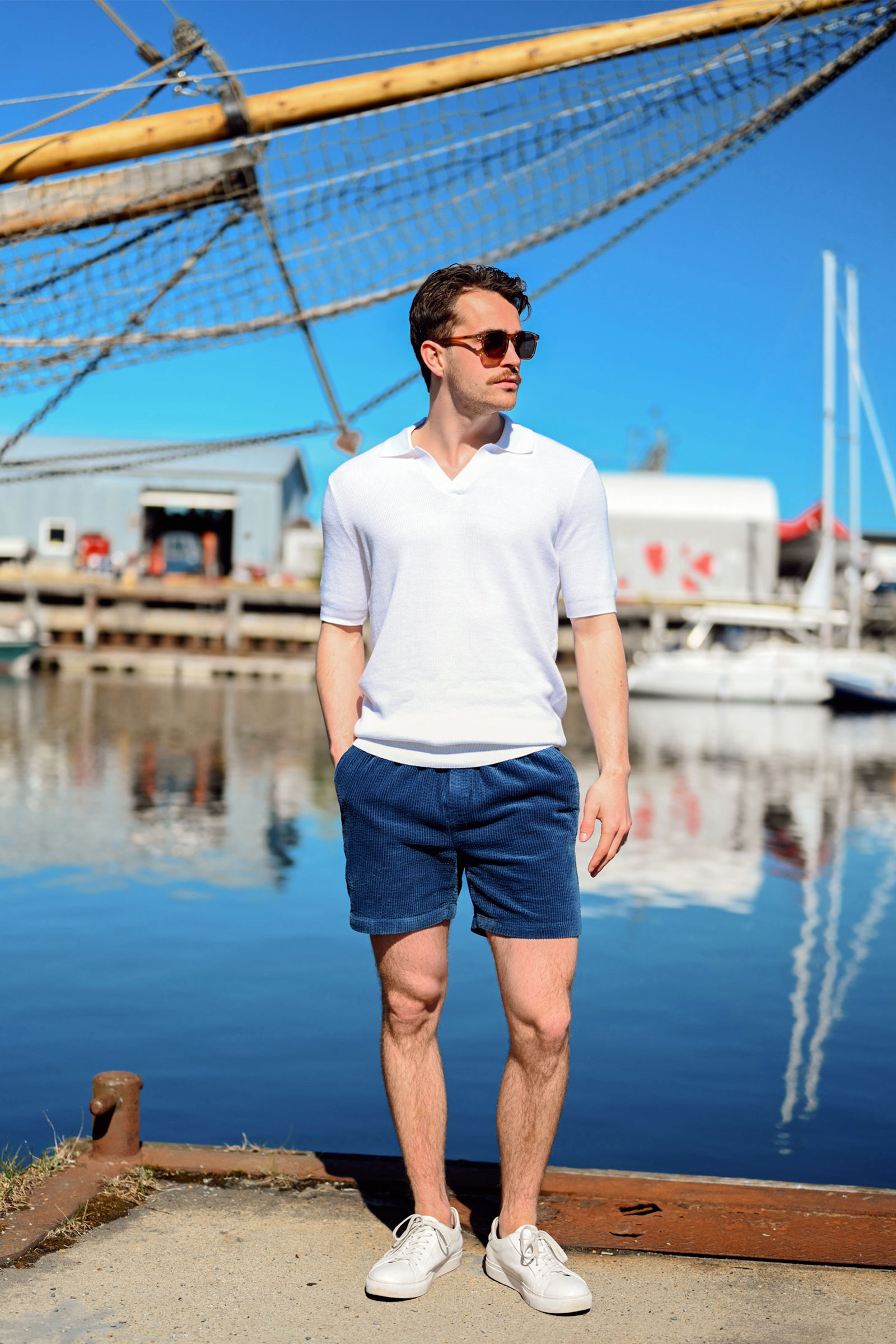 Warren Shorts, Blå - Bilde 2