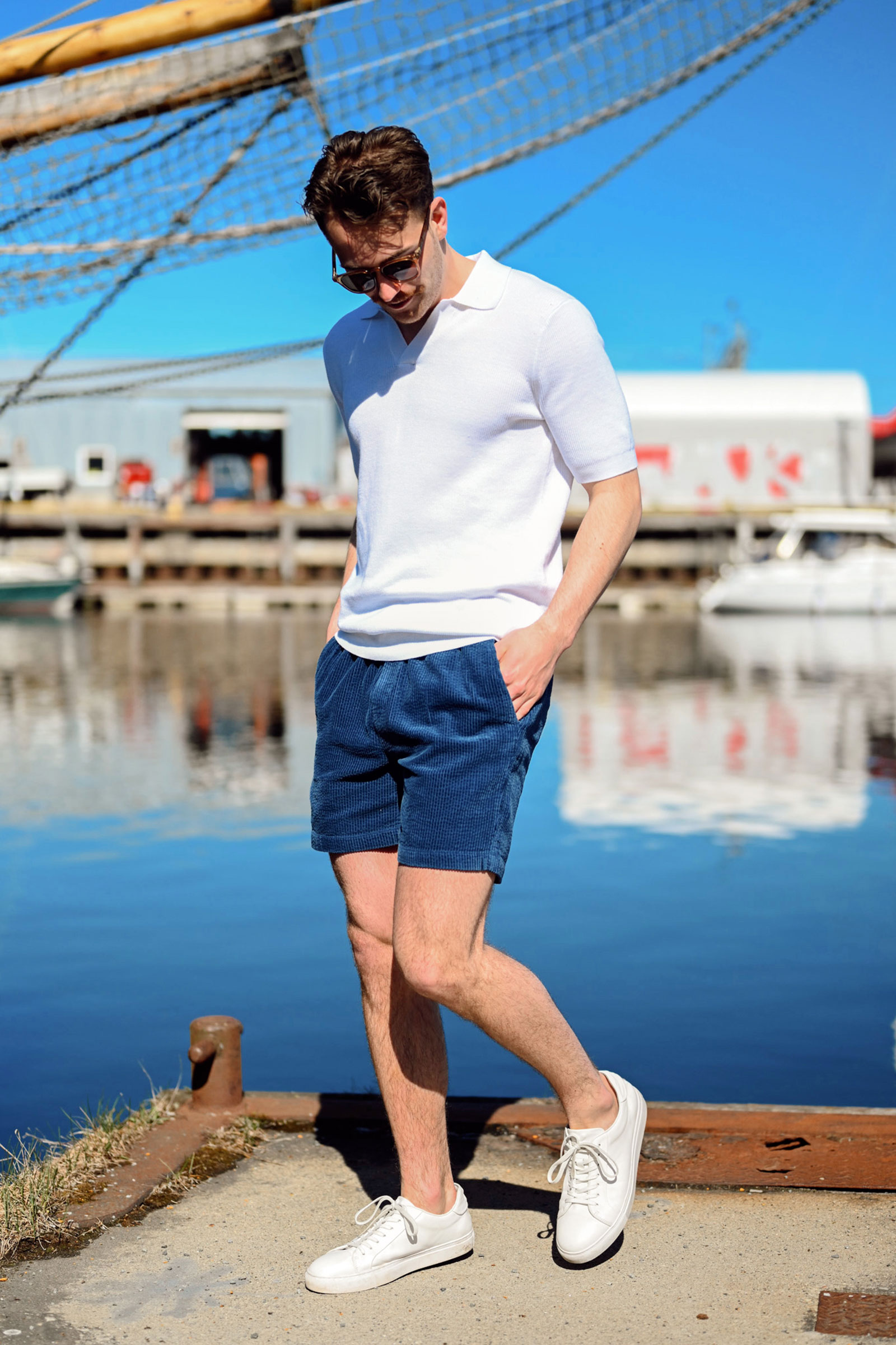 Warren Shorts, Blå - Bilde 5