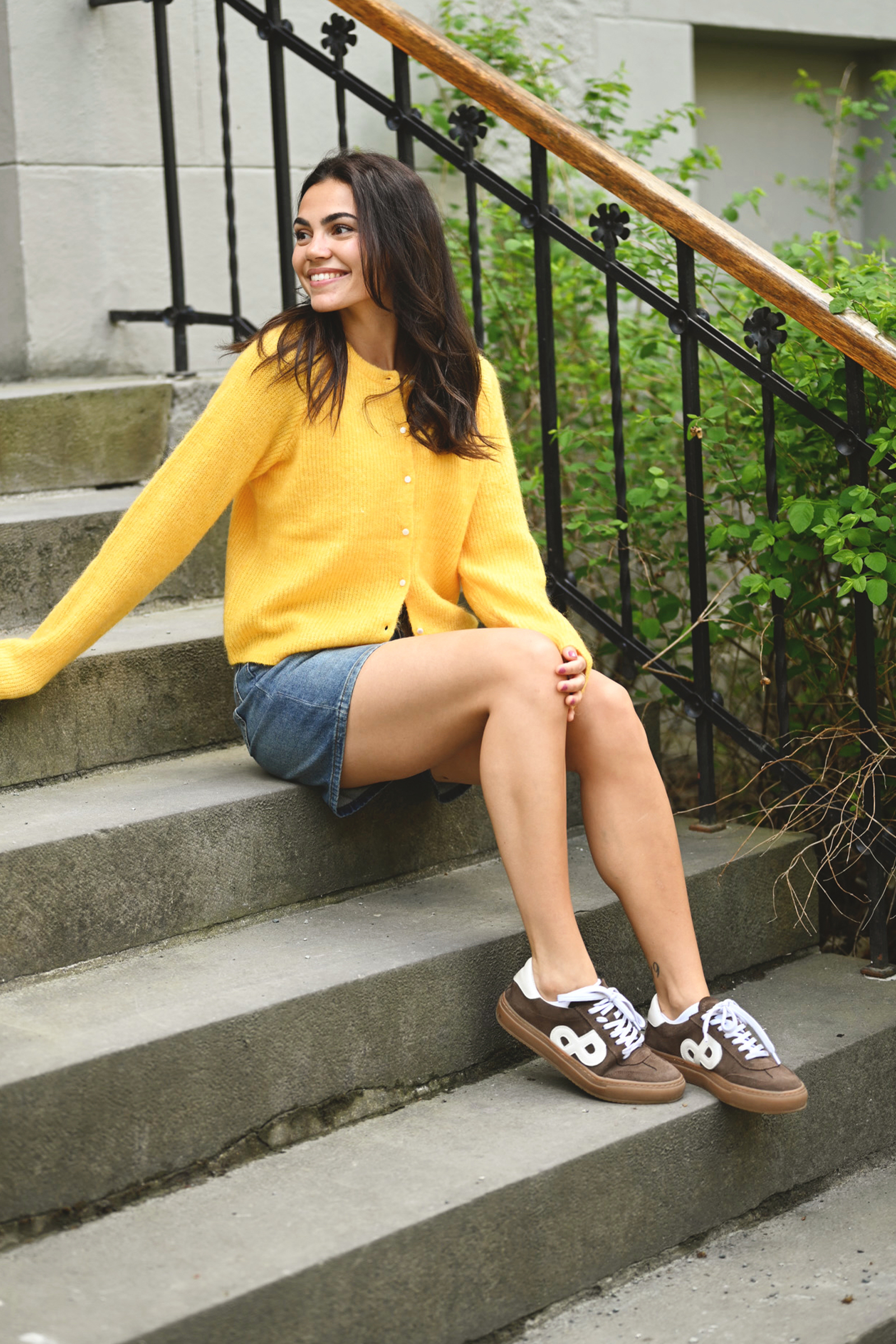 Amalie Cardigan, Mimosa Yellow - Bilde 5