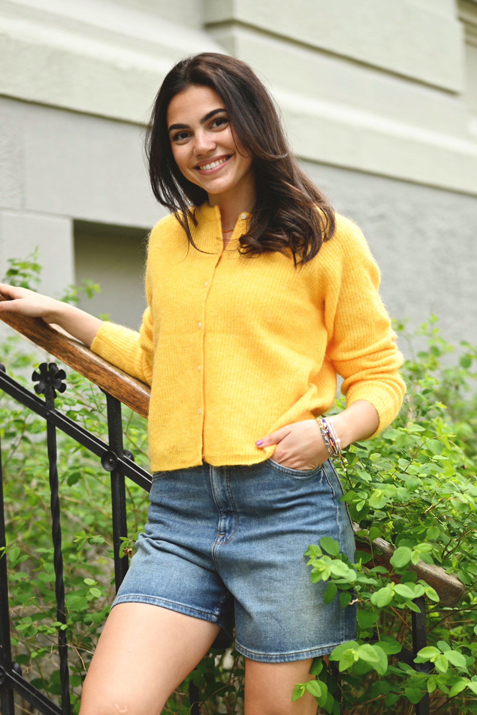 Amalie Cardigan, Mimosa Yellow - Bilde 3