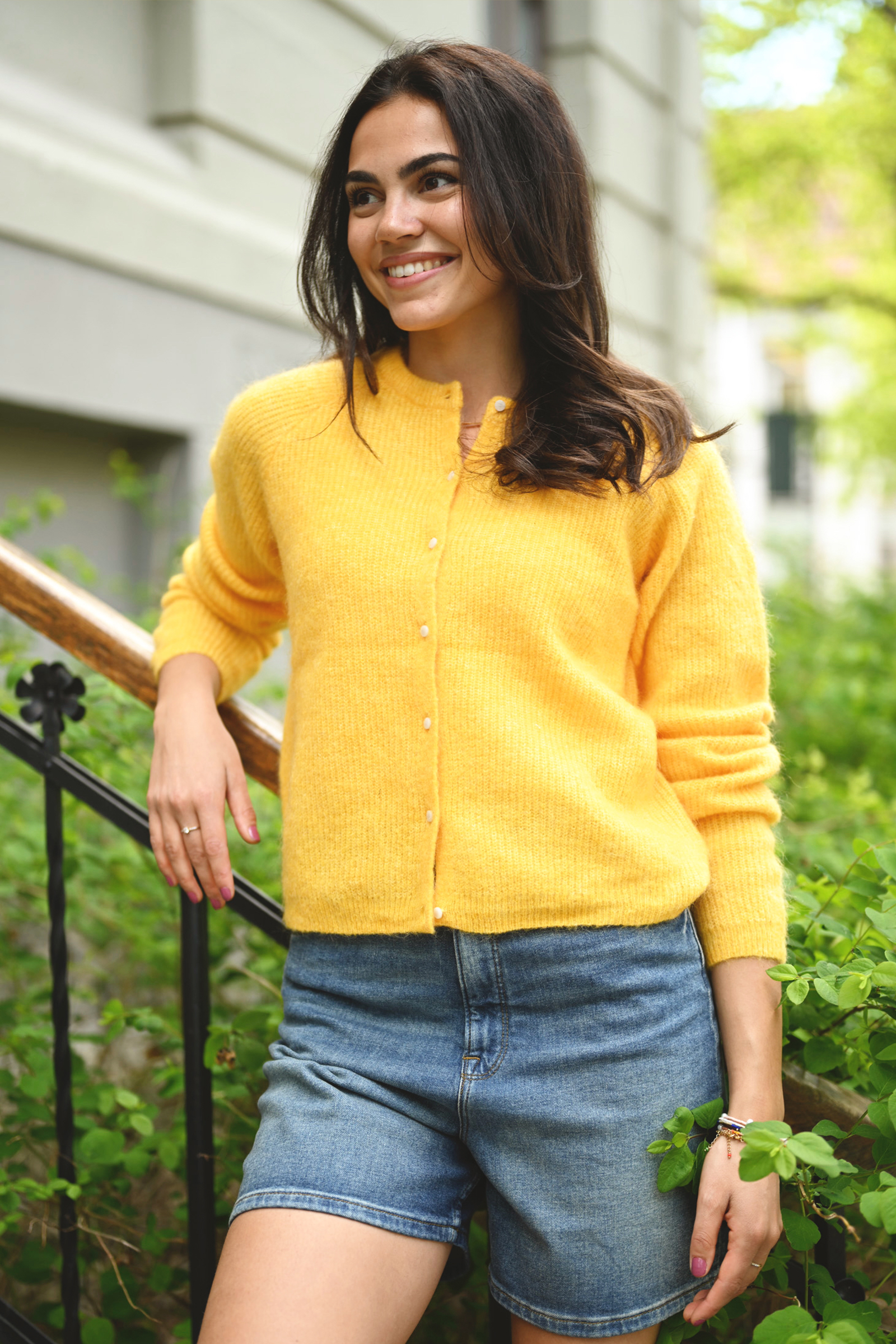 Amalie Cardigan, Mimosa Yellow - Bilde 2