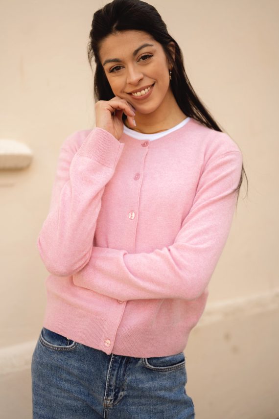 Saboston Cardigan 6304, Bleached Mauve
