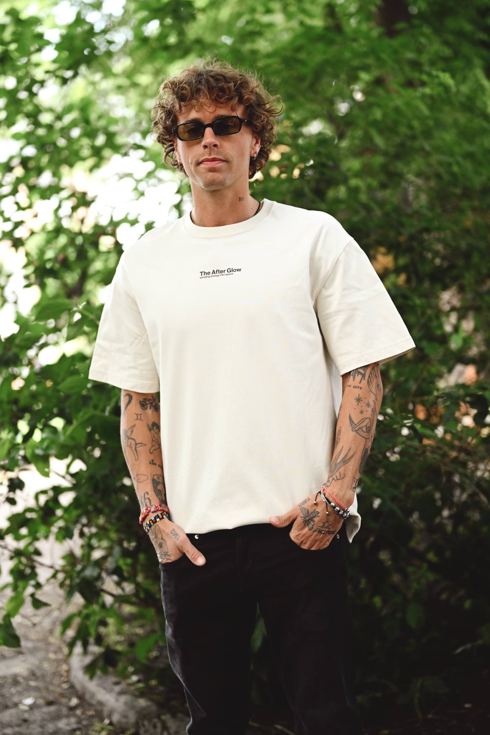 Sauni T-Shirt 11725, Black Solar Drift - Bilde 2