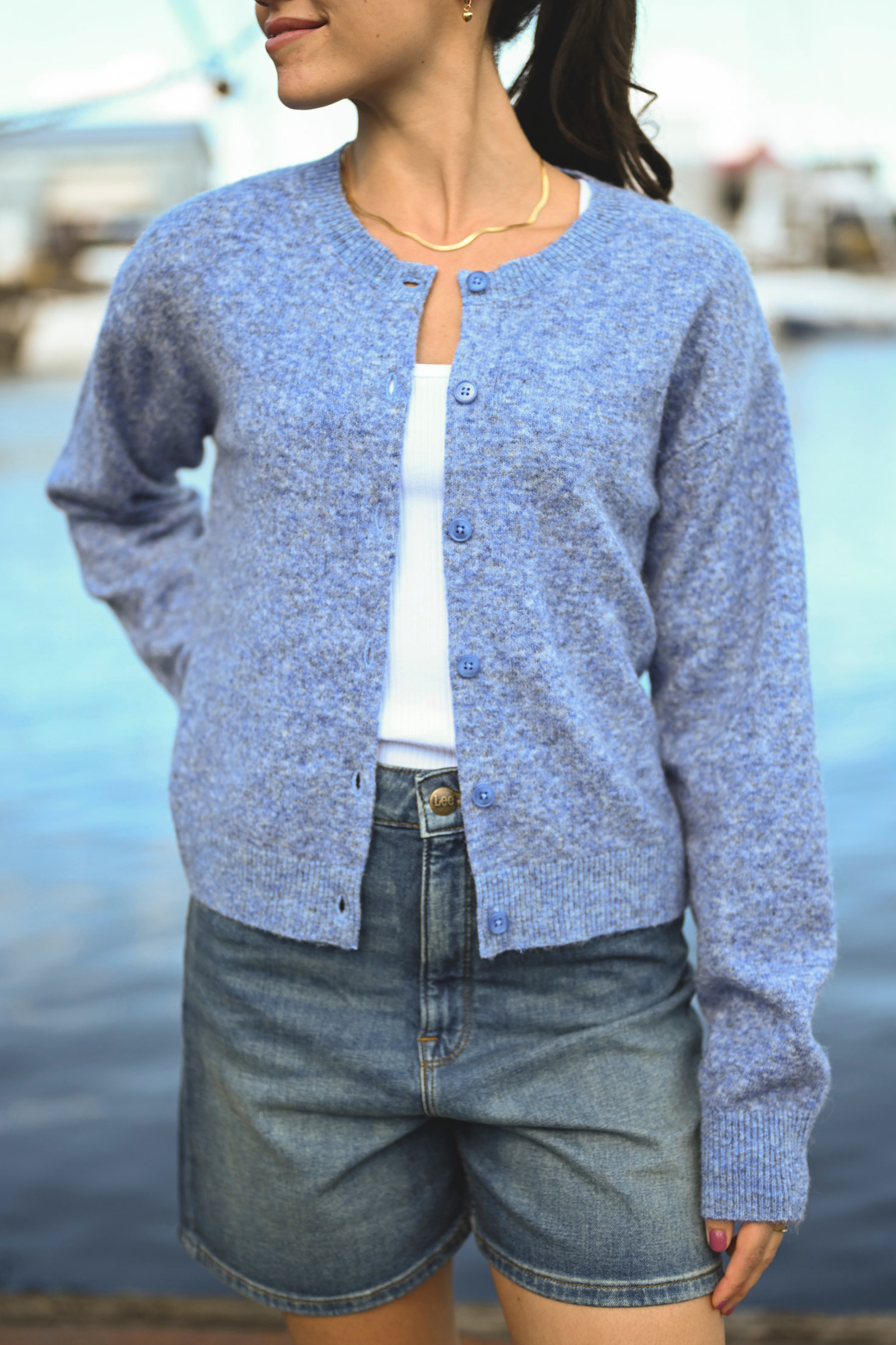 Silja Cardigan, Blå - Bilde 2