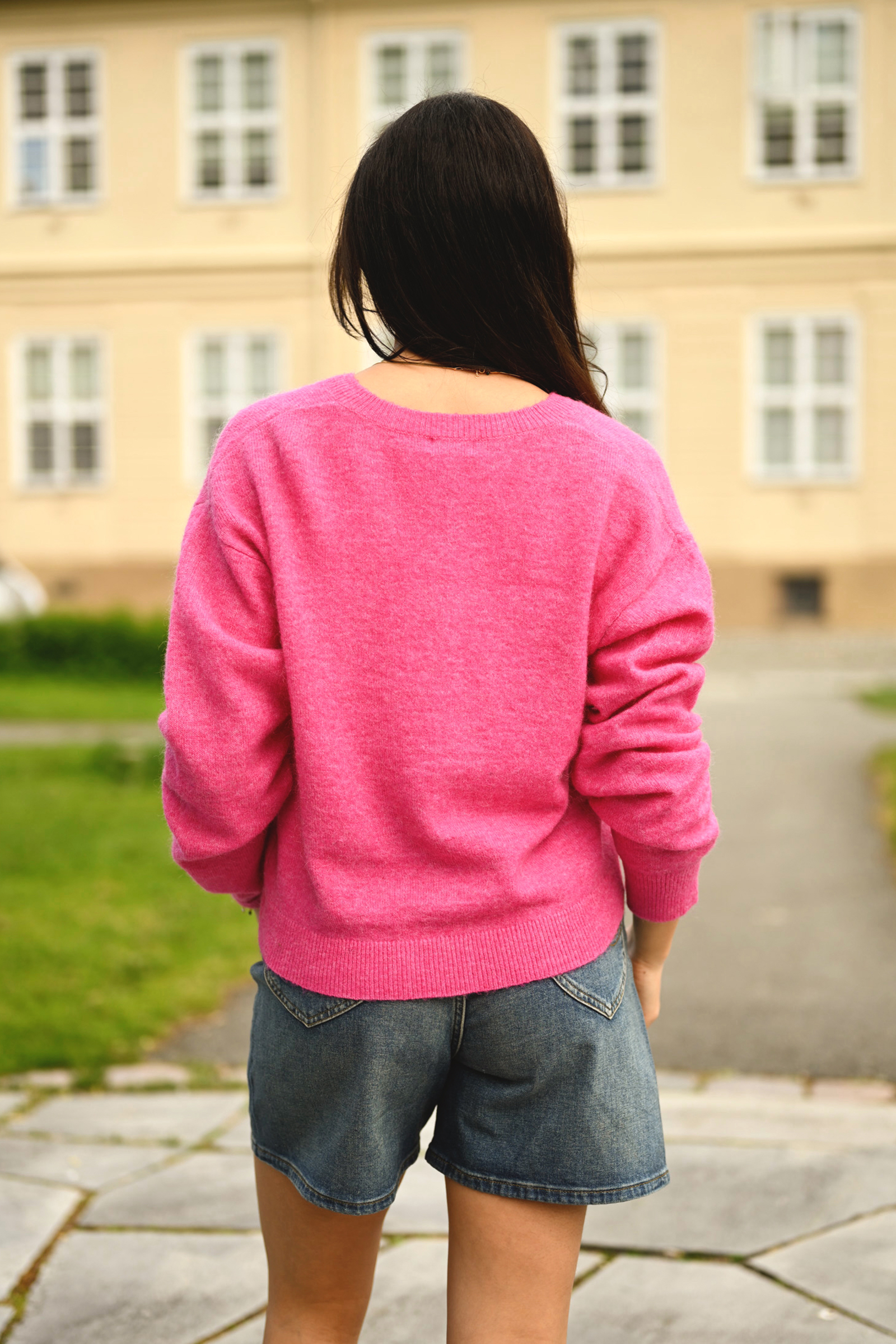 Silja Cardigan, Mørk Rosa - Bilde 6