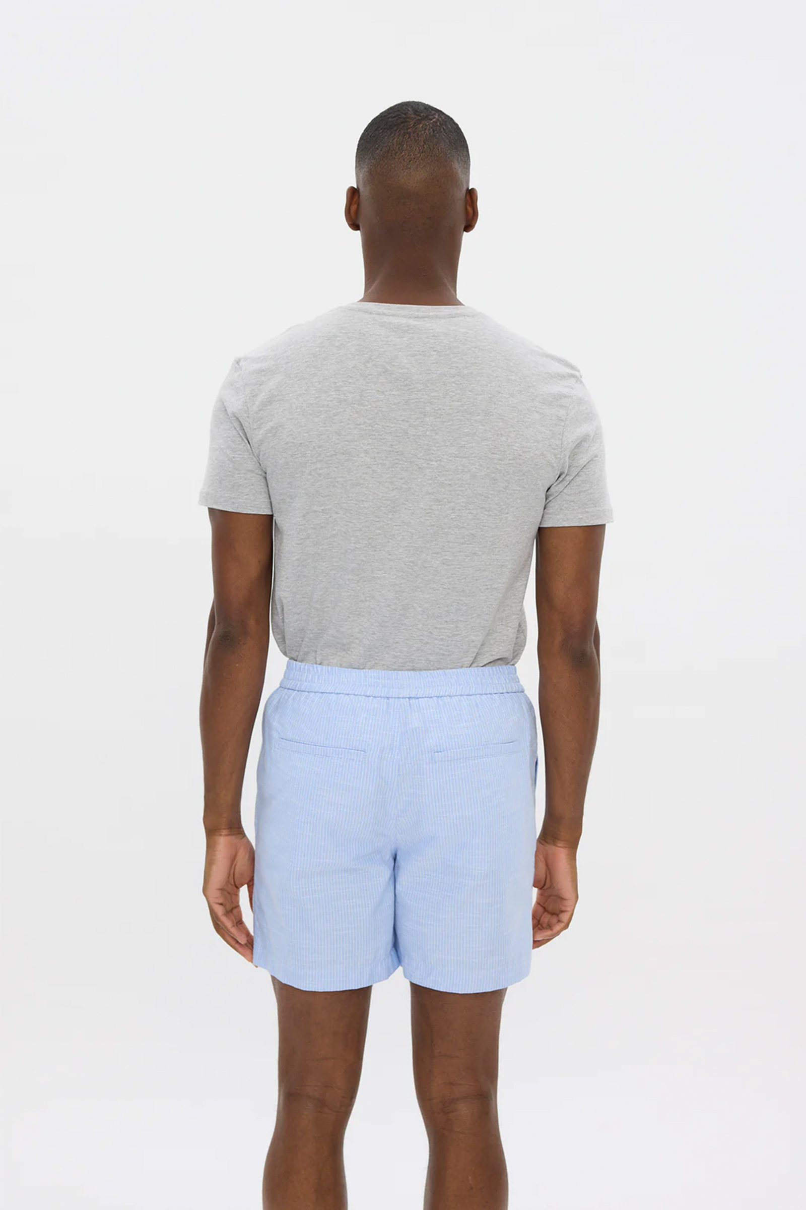 TuriPL Shorts 035, Sky Blue Stripe - Bilde 3