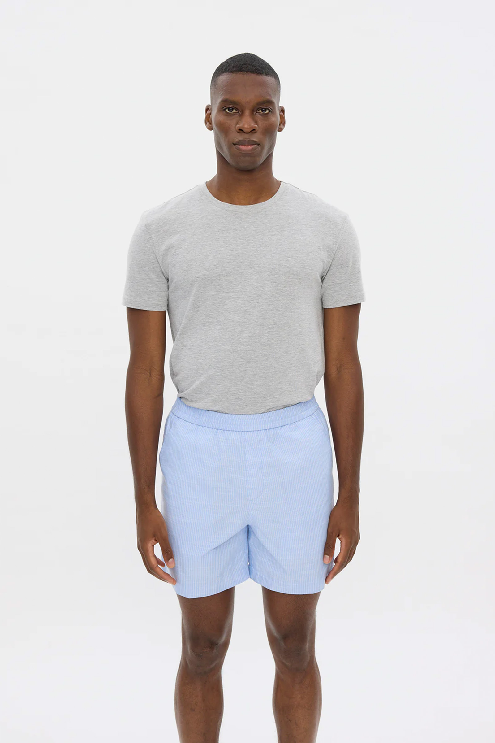 TuriPL Shorts 035, Sky Blue Stripe - Bilde 2