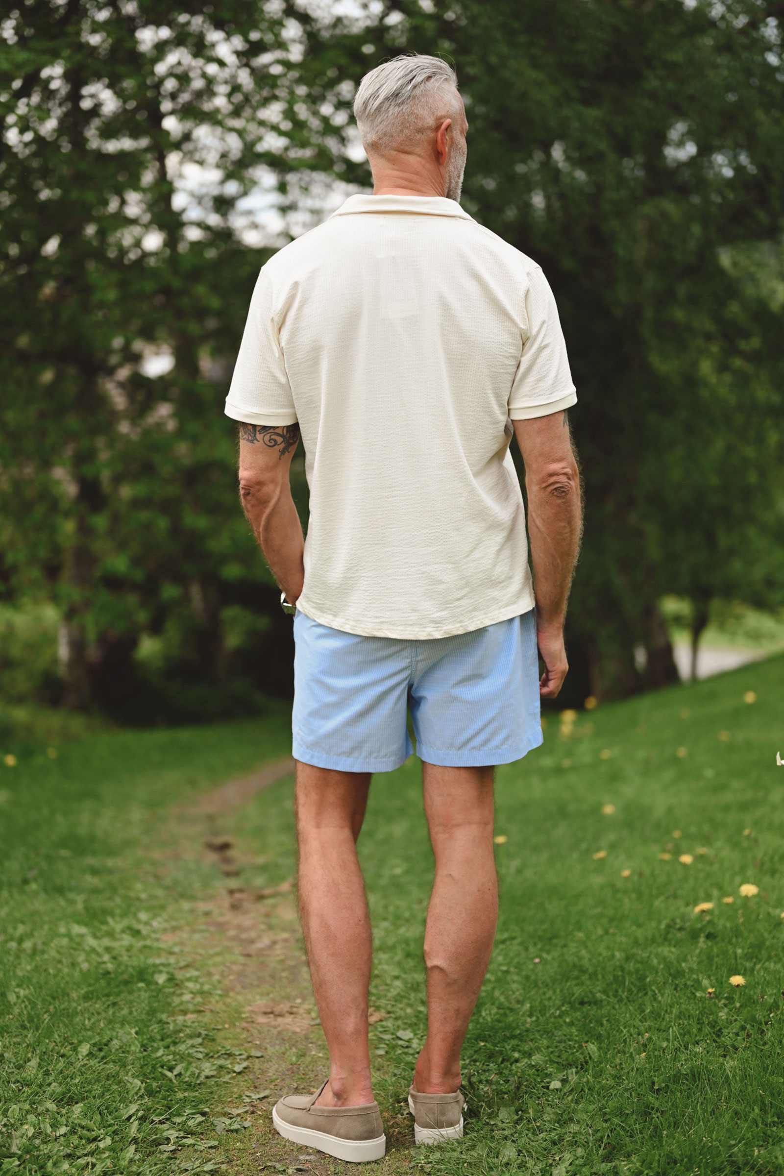 Bjorn Pique, Cream - Bilde 4