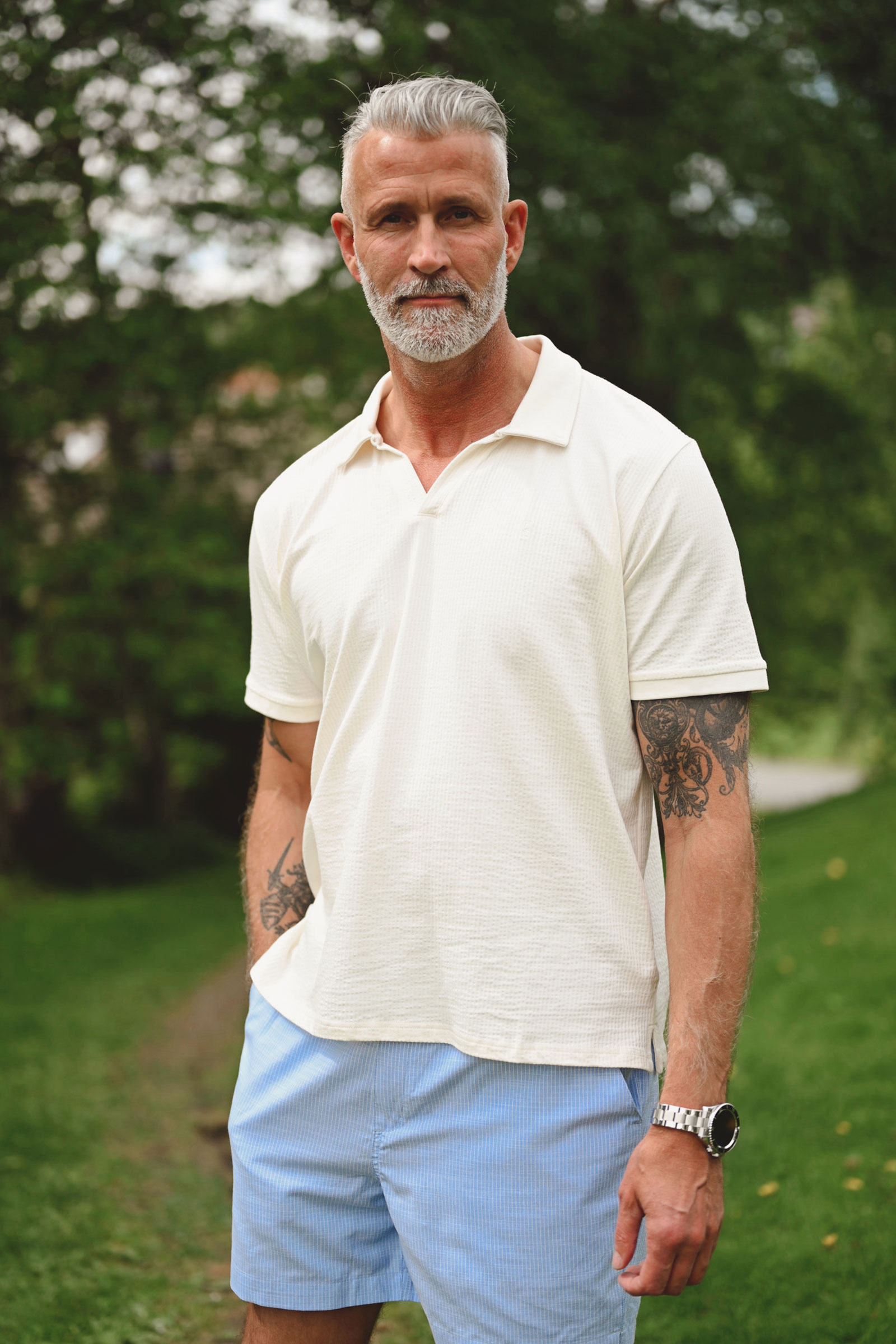 Bjorn Pique, Cream - Bilde 2