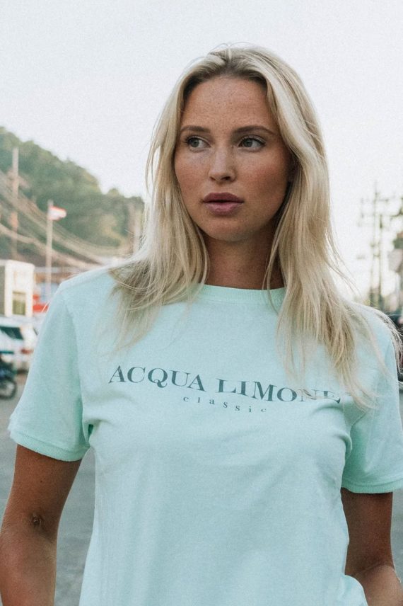 T-Shirt Classic, Aqua