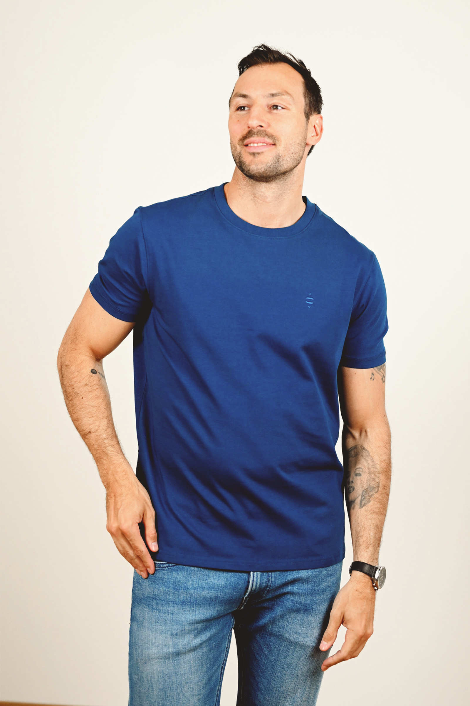 Element Tee Organic Cotton, Blå