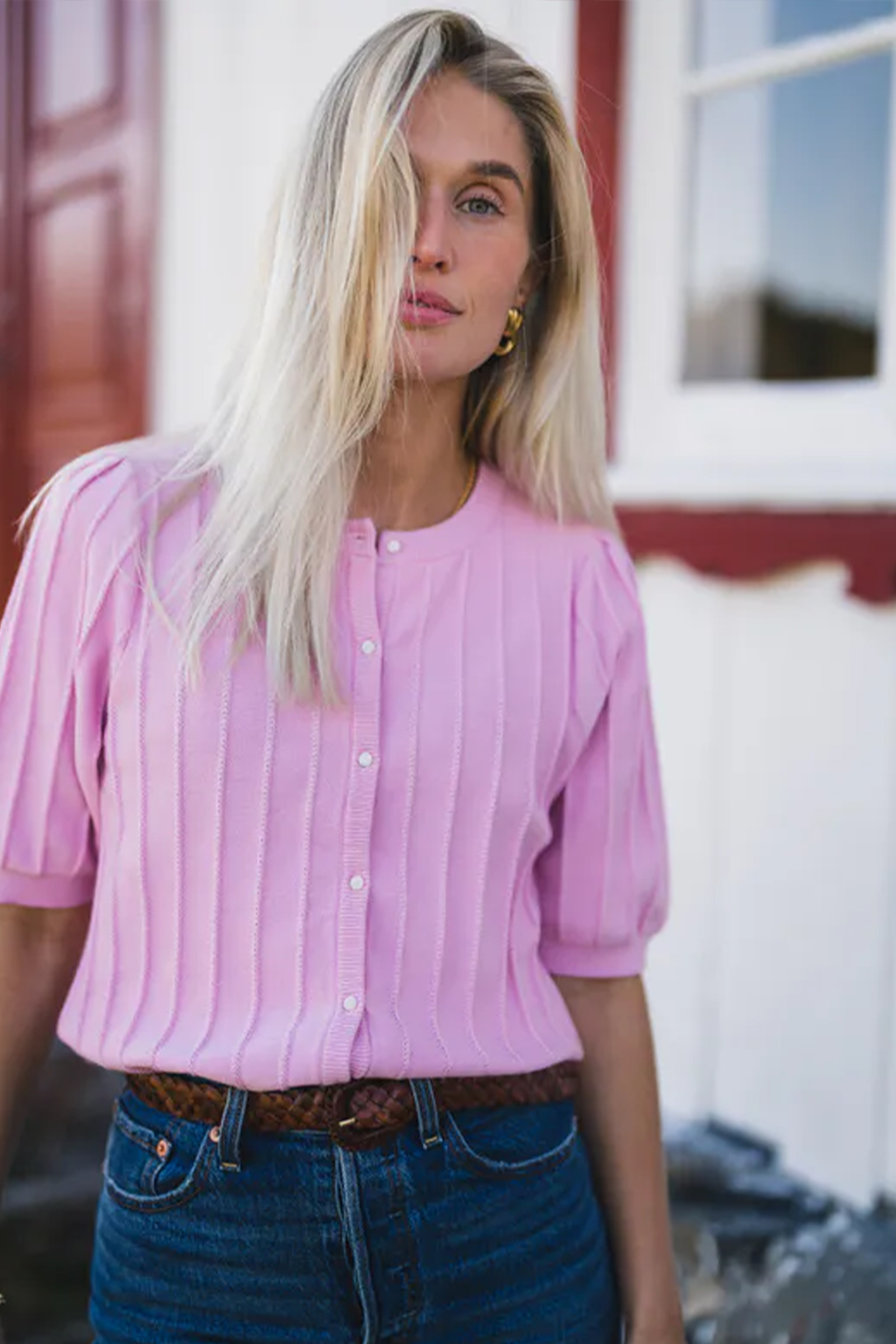 Guru 2/4 Cardigan, Sweet Lilac - Bilde 3