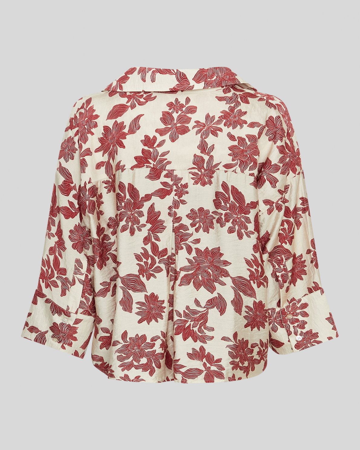 Vildana 3/4 Shirt, Rhubarb Flower - Bilde 2